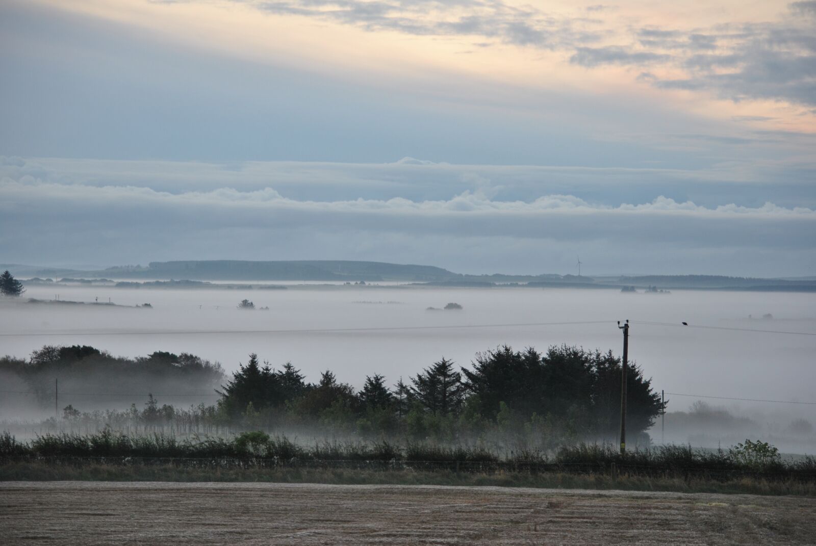 Nikon D3000 sample photo. Landscape, misty, fog photography