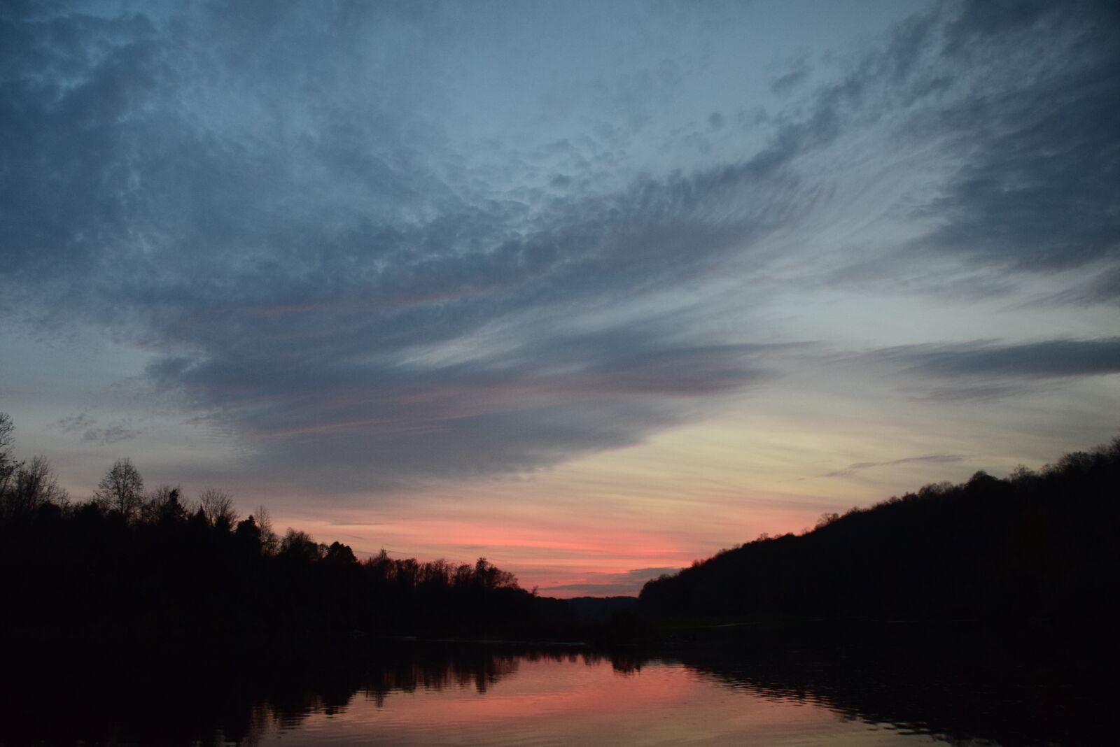 Nikon D3300 sample photo. Sunset, lake, sky photography