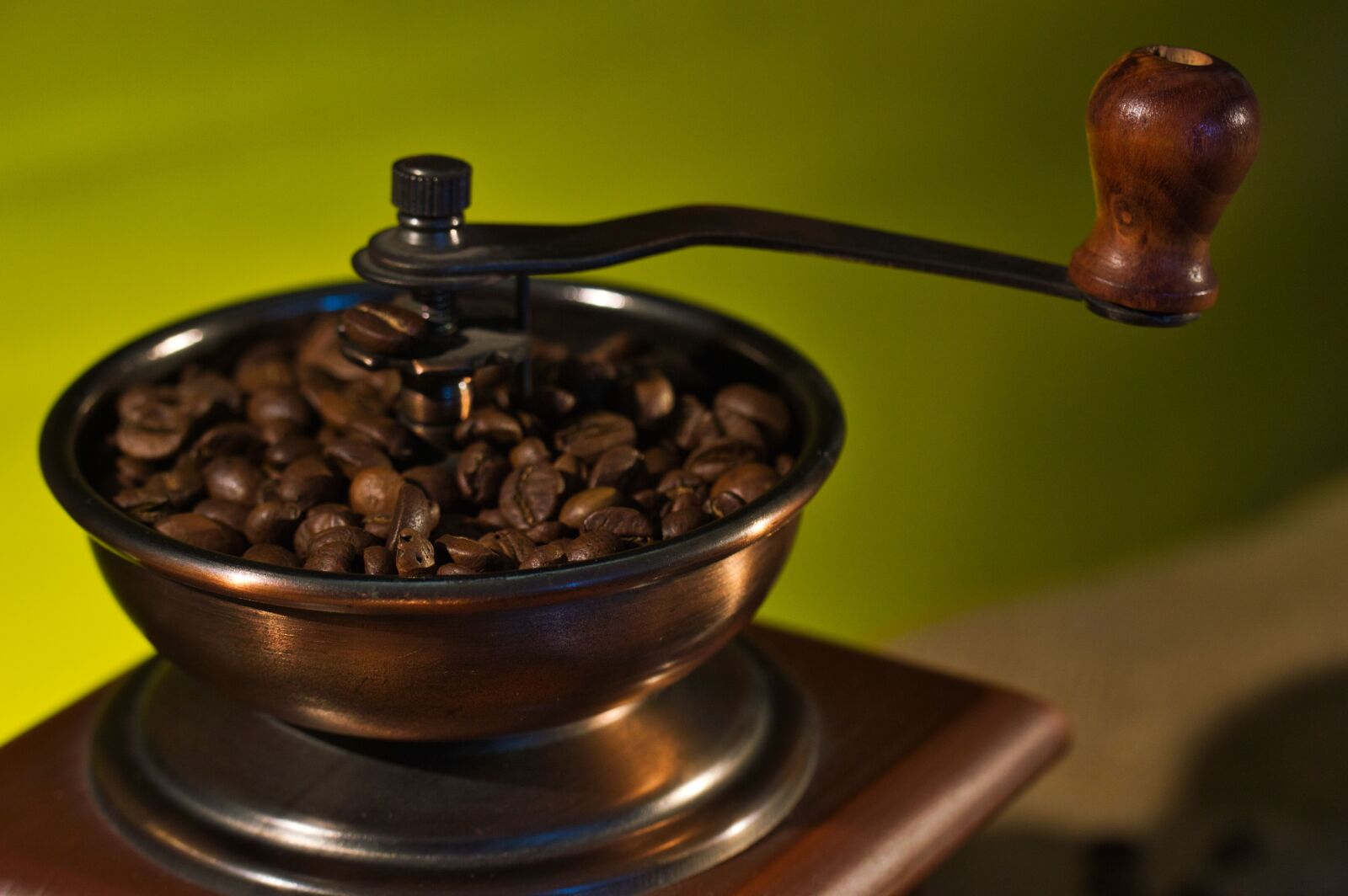 Nikon D3200 sample photo. Coffee grinder, coffee, coffee photography