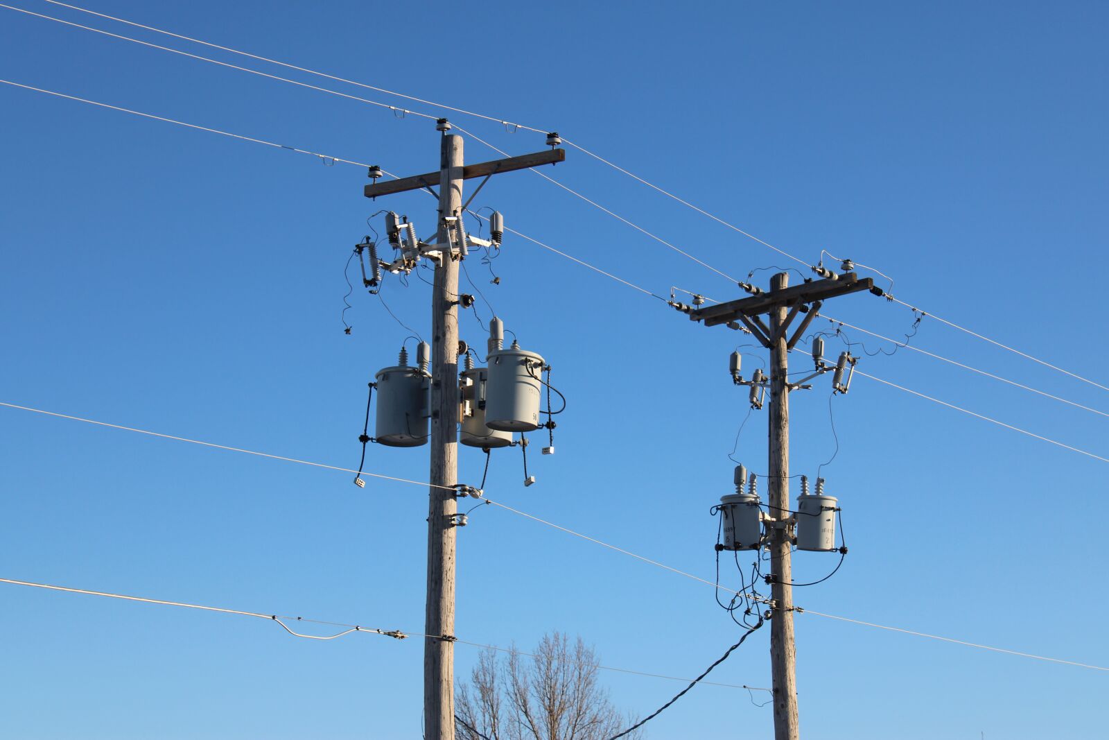 Canon EOS 2000D (EOS Rebel T7 / EOS Kiss X90 / EOS 1500D) sample photo. Powerlines, electricity, supply photography
