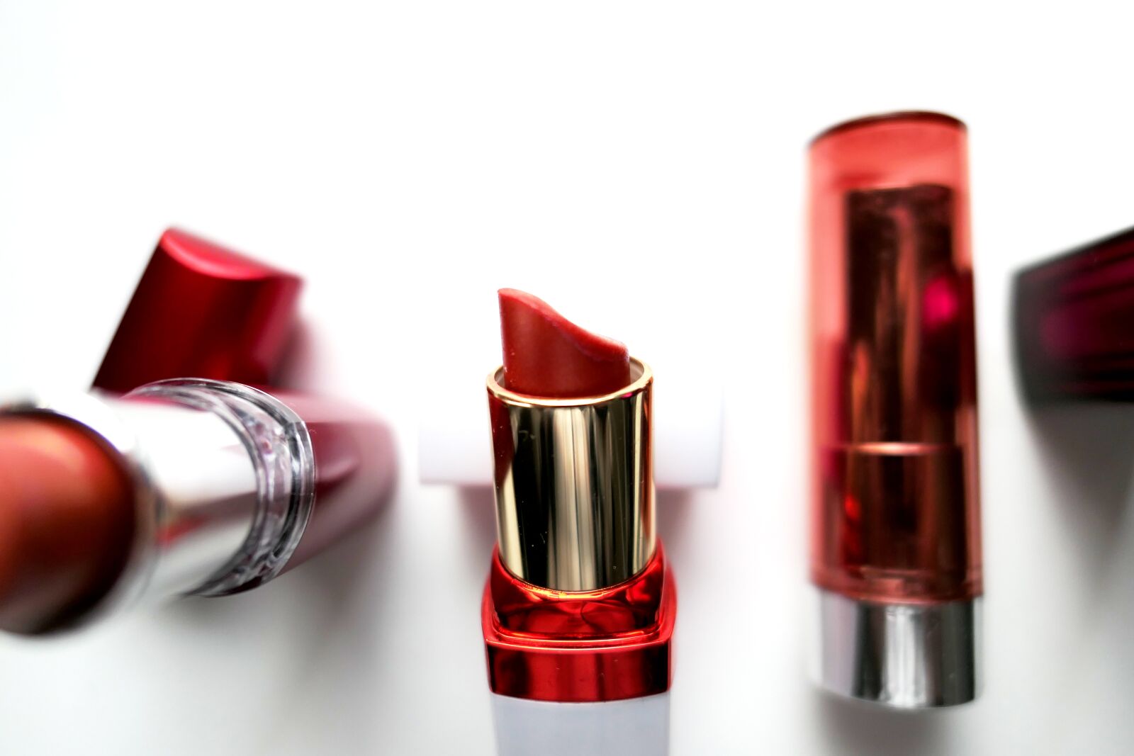 Panasonic Lumix DMC-LX10 (Lumix DMC-LX15) sample photo. Lipsticks, cosmetics, make up photography