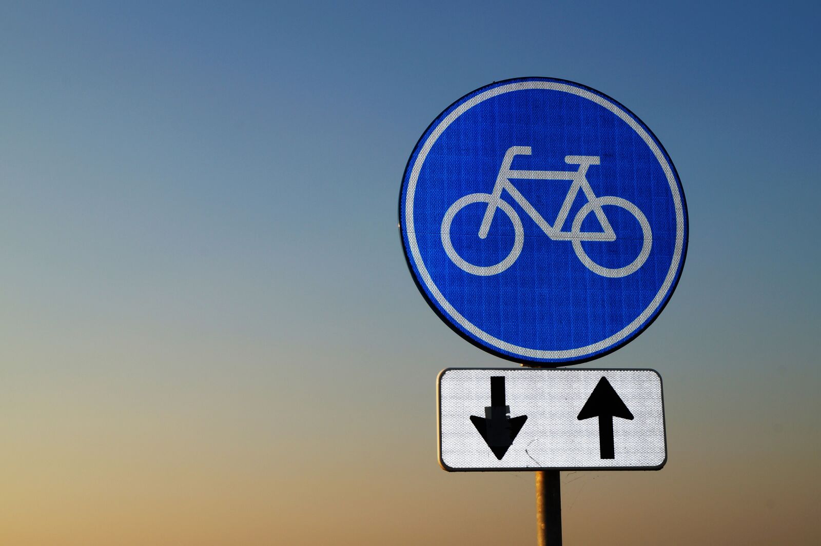 Sony DT 18-55mm F3.5-5.6 SAM II sample photo. Arrows, bike, communication, conceptual photography