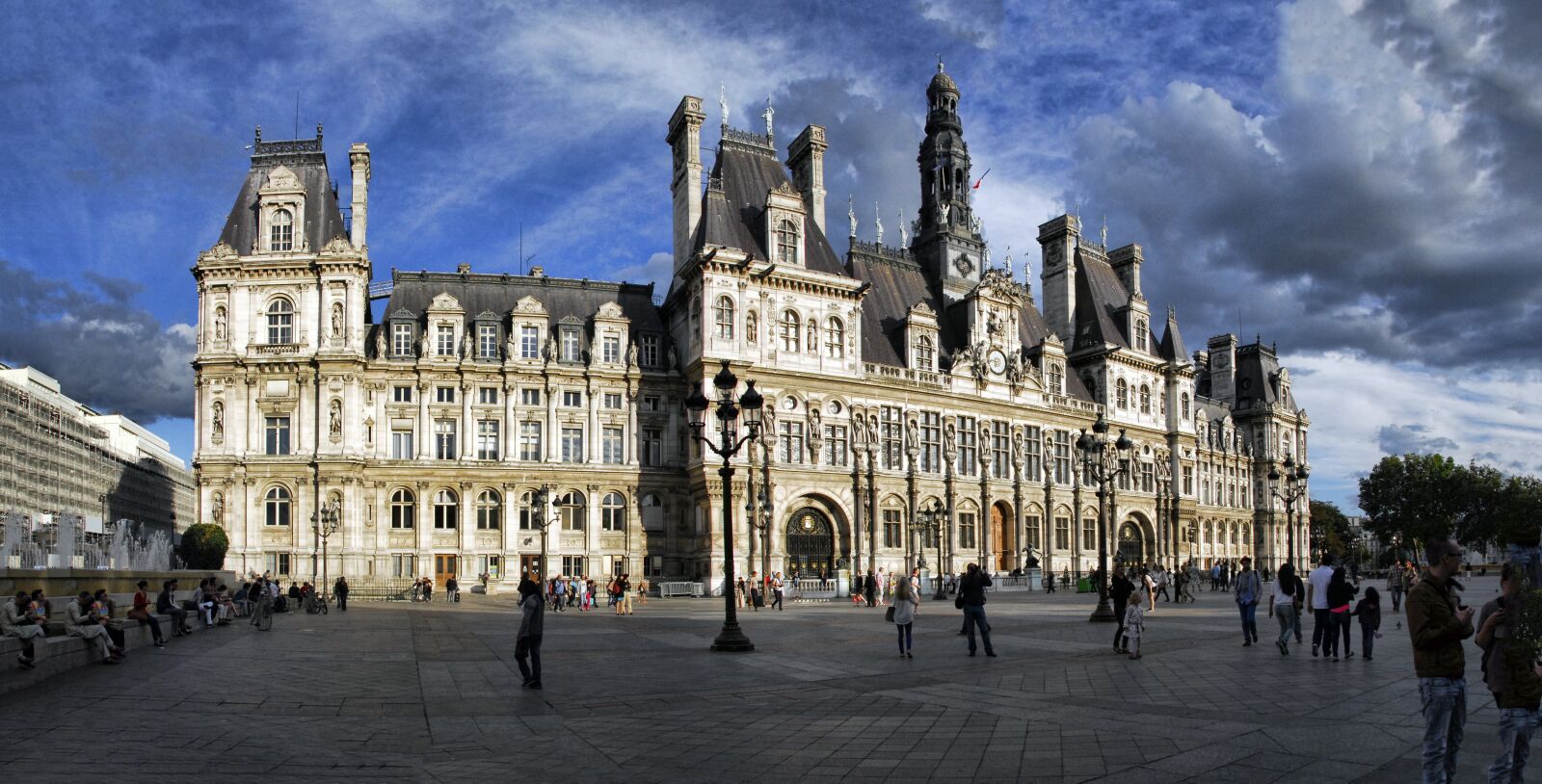 Nikon D200 sample photo. Paris, hotel de ville photography