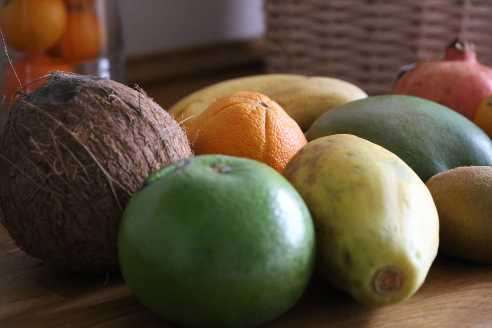 Canon EF 24-105mm F3.5-5.6 IS STM sample photo. Coconut, colorful, delicious, diet photography