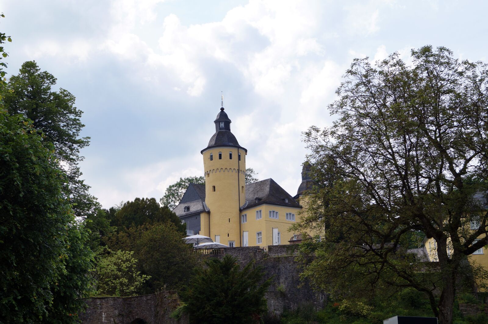 Sony SLT-A58 sample photo. N mbrecht, castle homburg photography