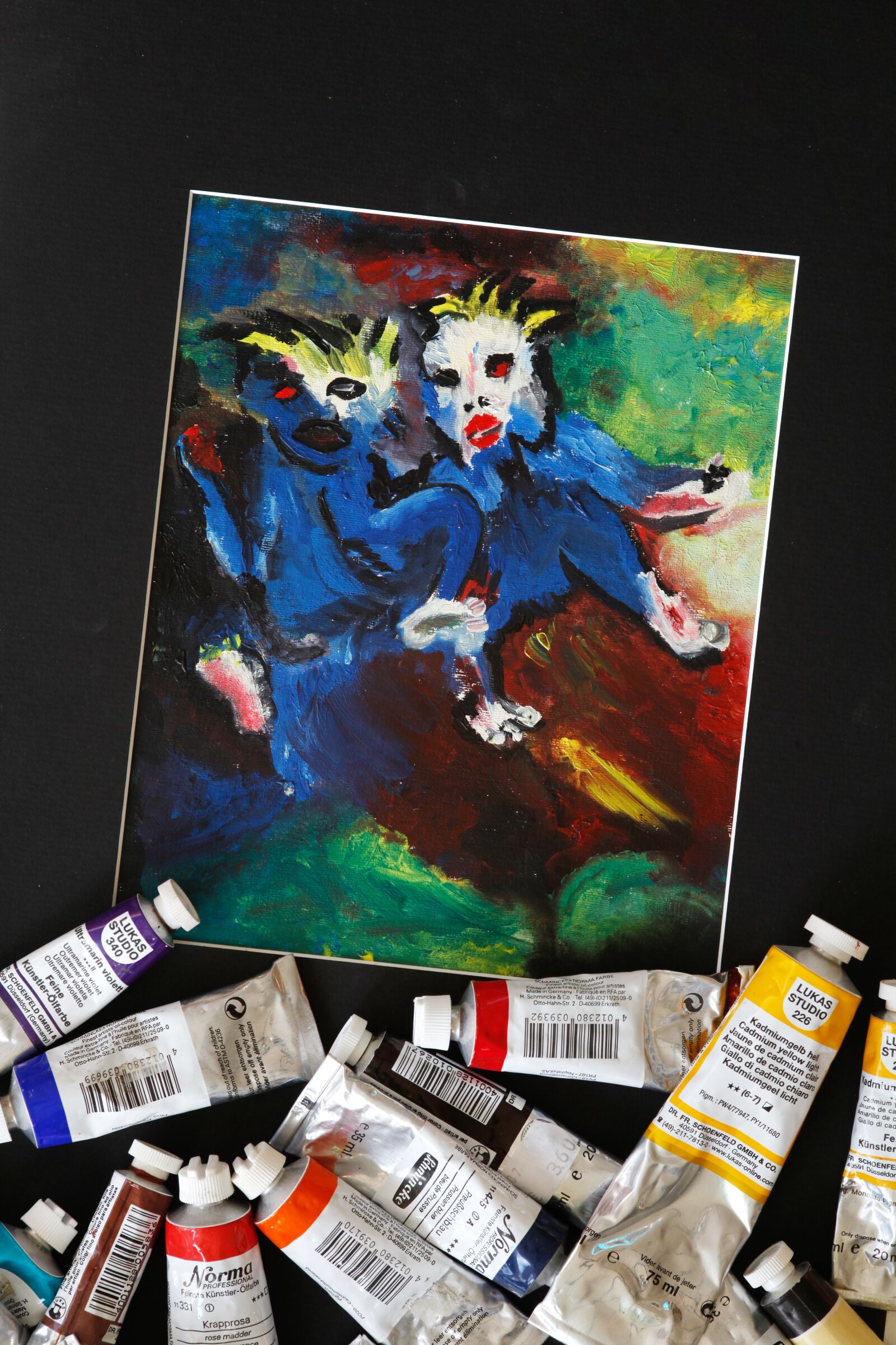 Canon EOS 5D Mark II sample photo. Oil painting, hobby, oil photography