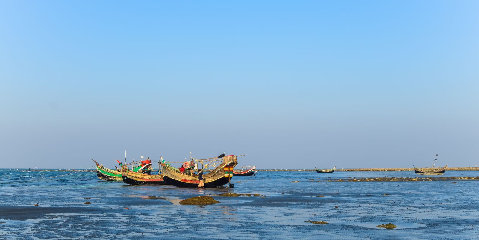 Nikon D3300 sample photo. Boat, bangladesh, saint martin photography