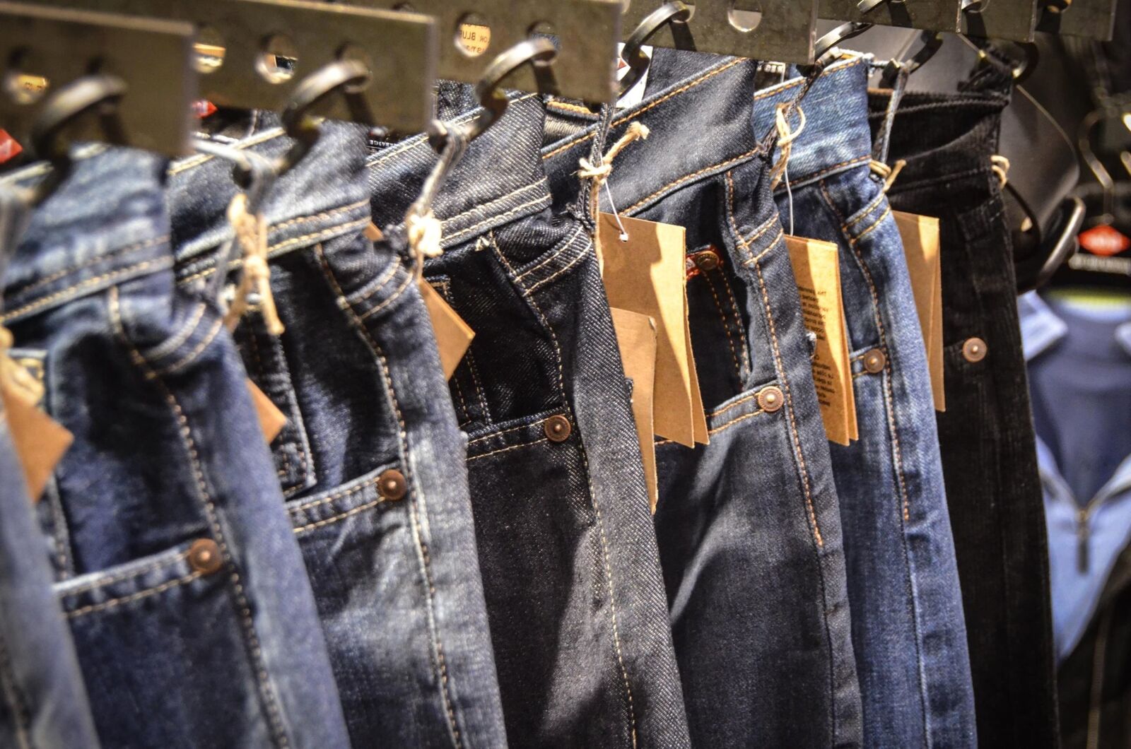 Nikon D5100 sample photo. Supermarket, pants, store, label photography