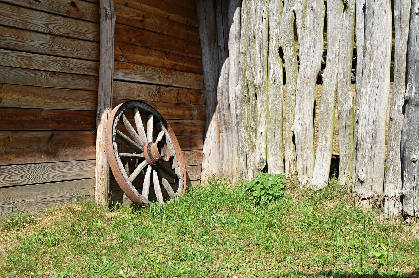 Nikon D5100 sample photo. Cart-wheel, the middle ages photography