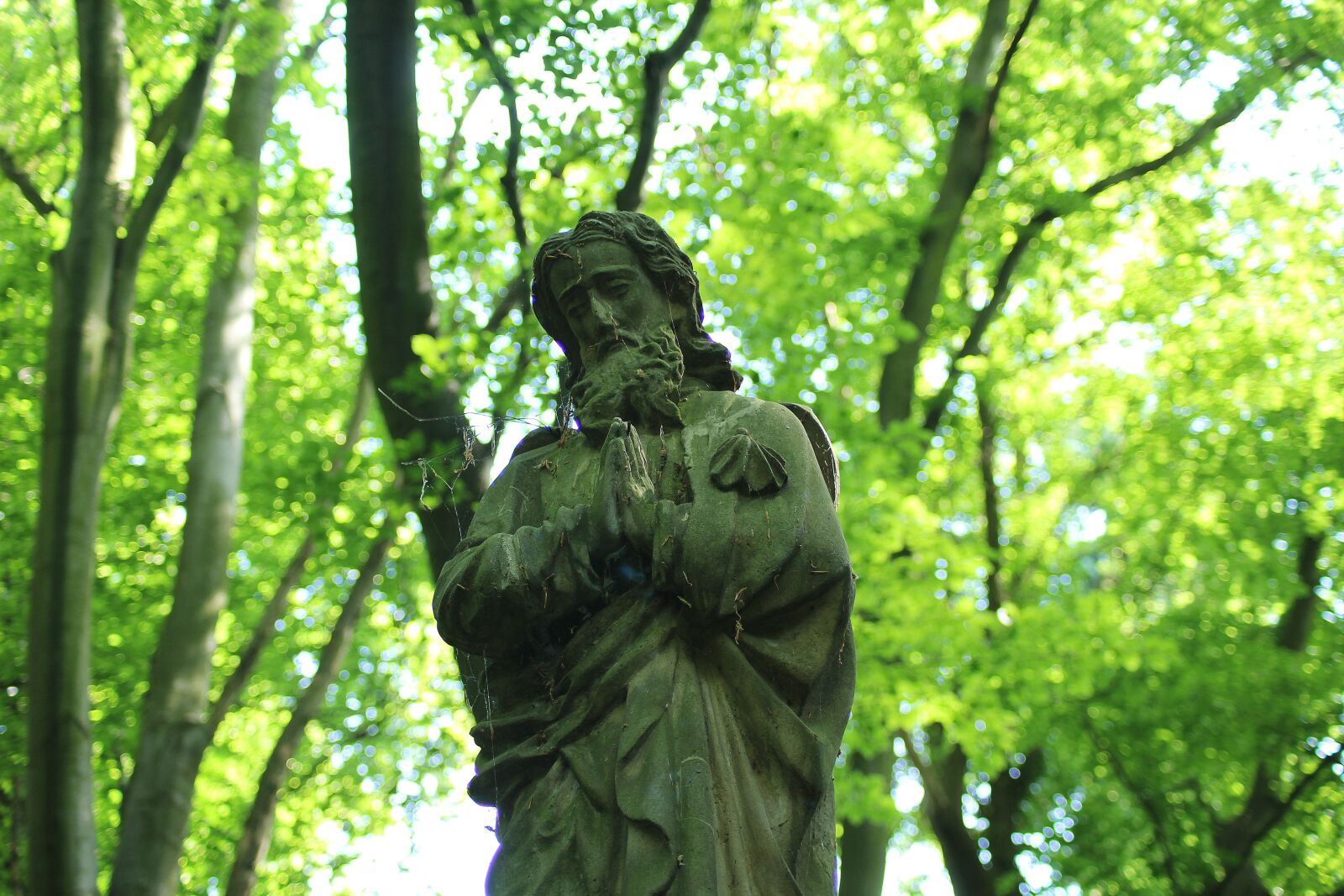 Canon EOS 1200D (EOS Rebel T5 / EOS Kiss X70 / EOS Hi) sample photo. Sculpture, stone statue, saint photography