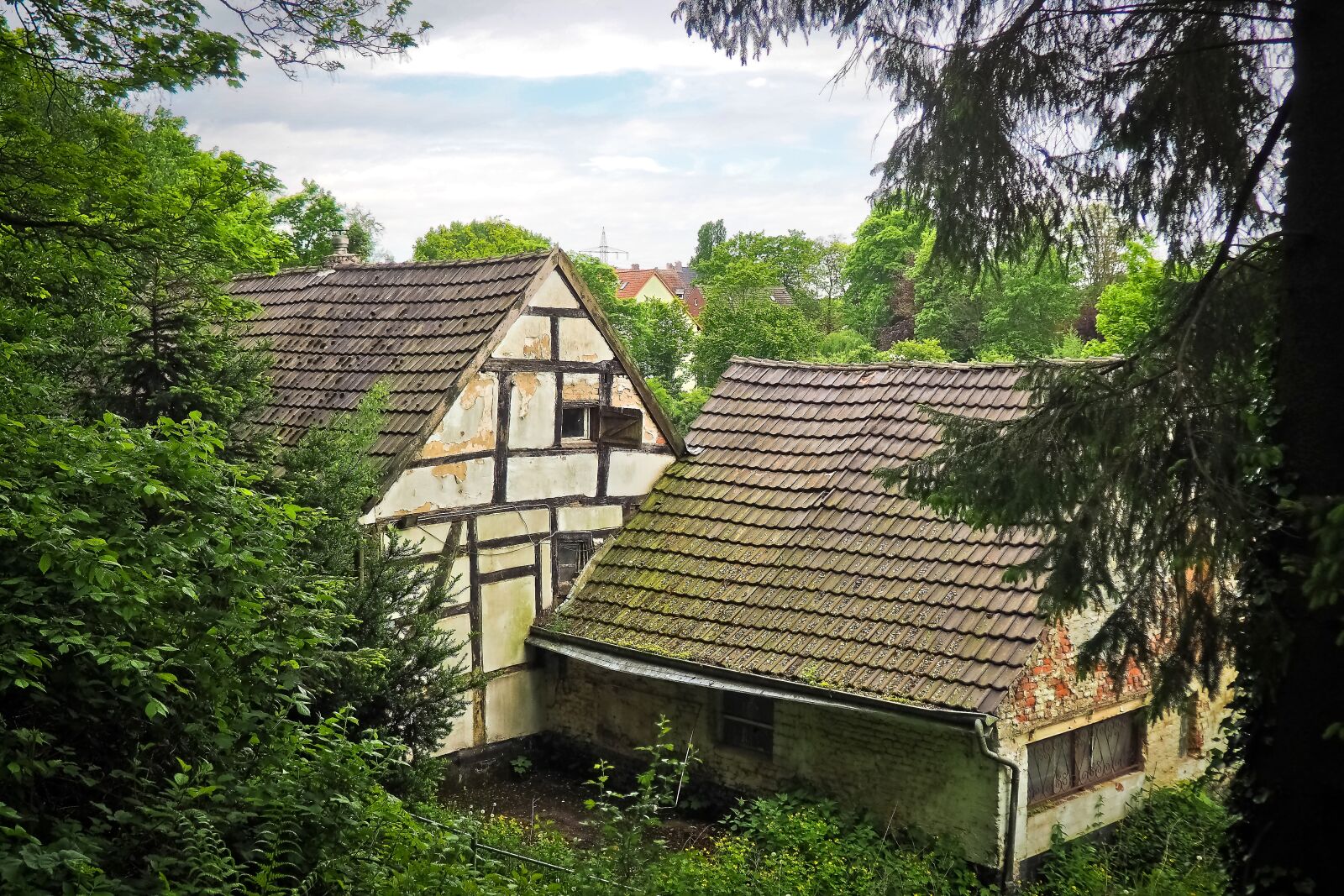 Olympus OM-D E-M10 sample photo. Lost places, building, old photography