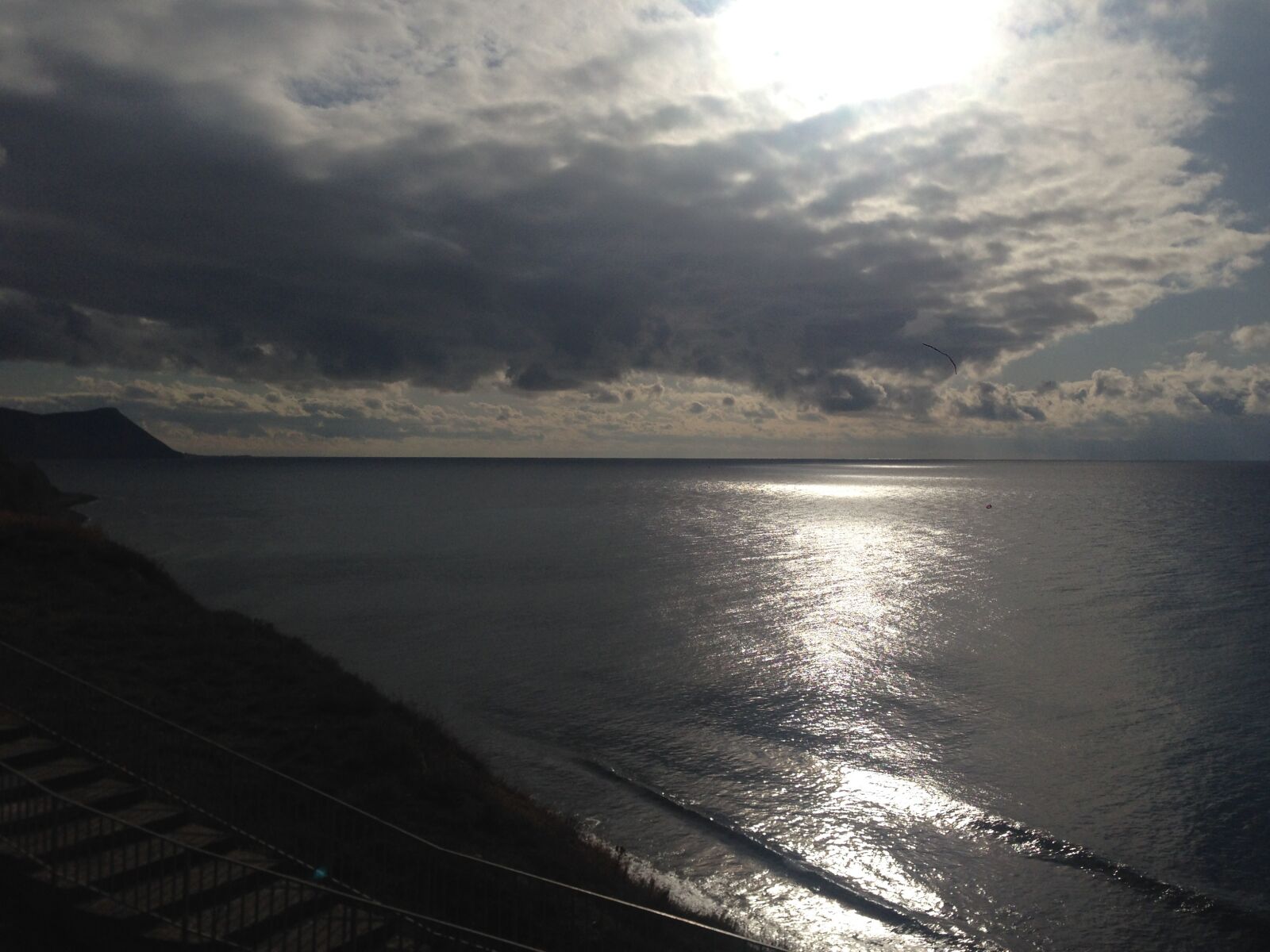 iPhone 5 back camera 4.12mm f/2.4 sample photo. Sea, sky, clouds photography
