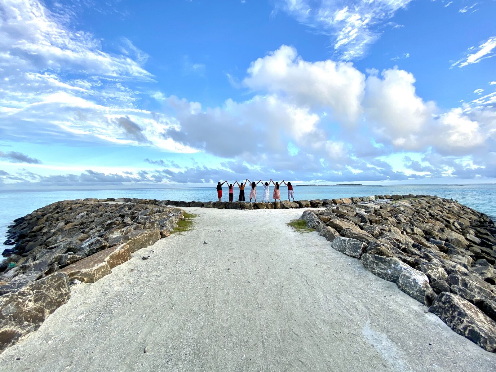 Apple iPhone 11 + iPhone 11 back dual wide camera 1.54mm f/2.4 sample photo. Maldives, island, travel photography