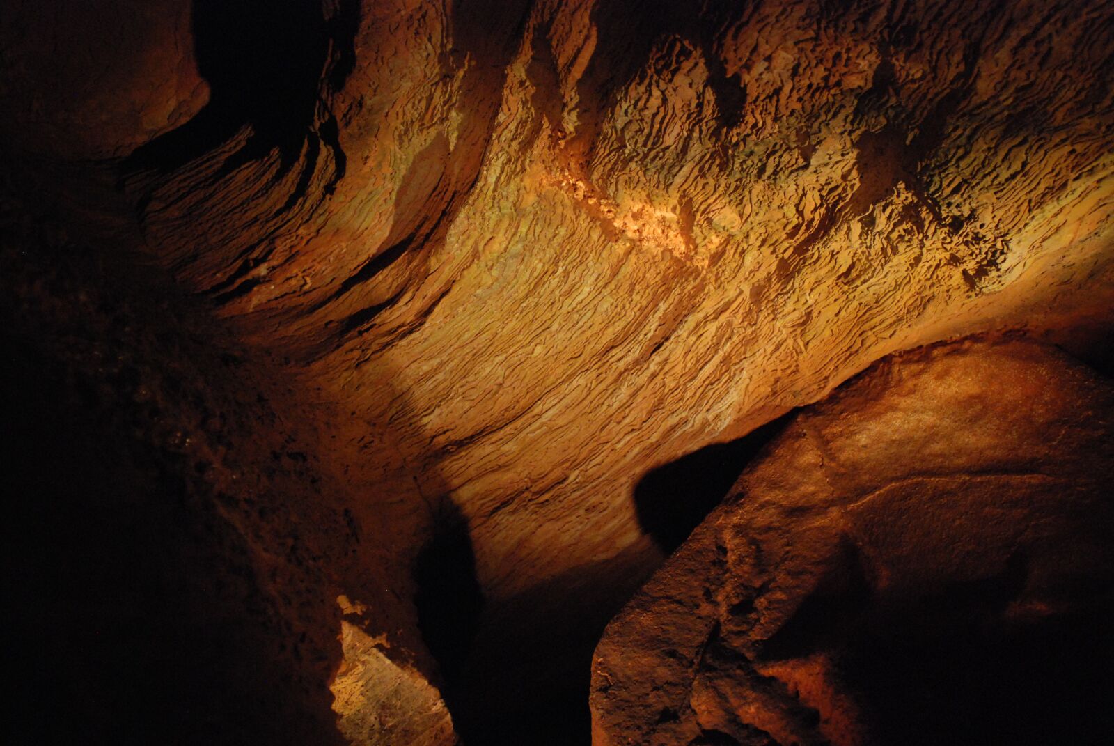 Nikon D80 sample photo. Cave, cavern, light photography
