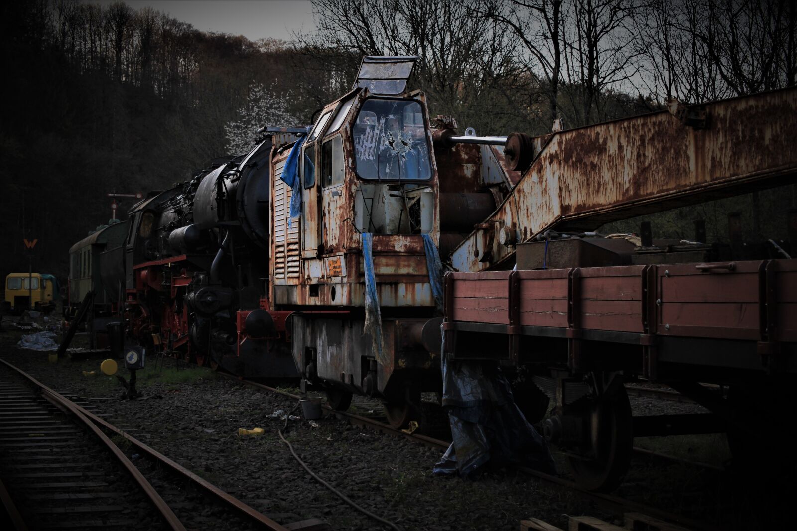 Canon EOS 7D sample photo. Railway, rail traffic, railway photography