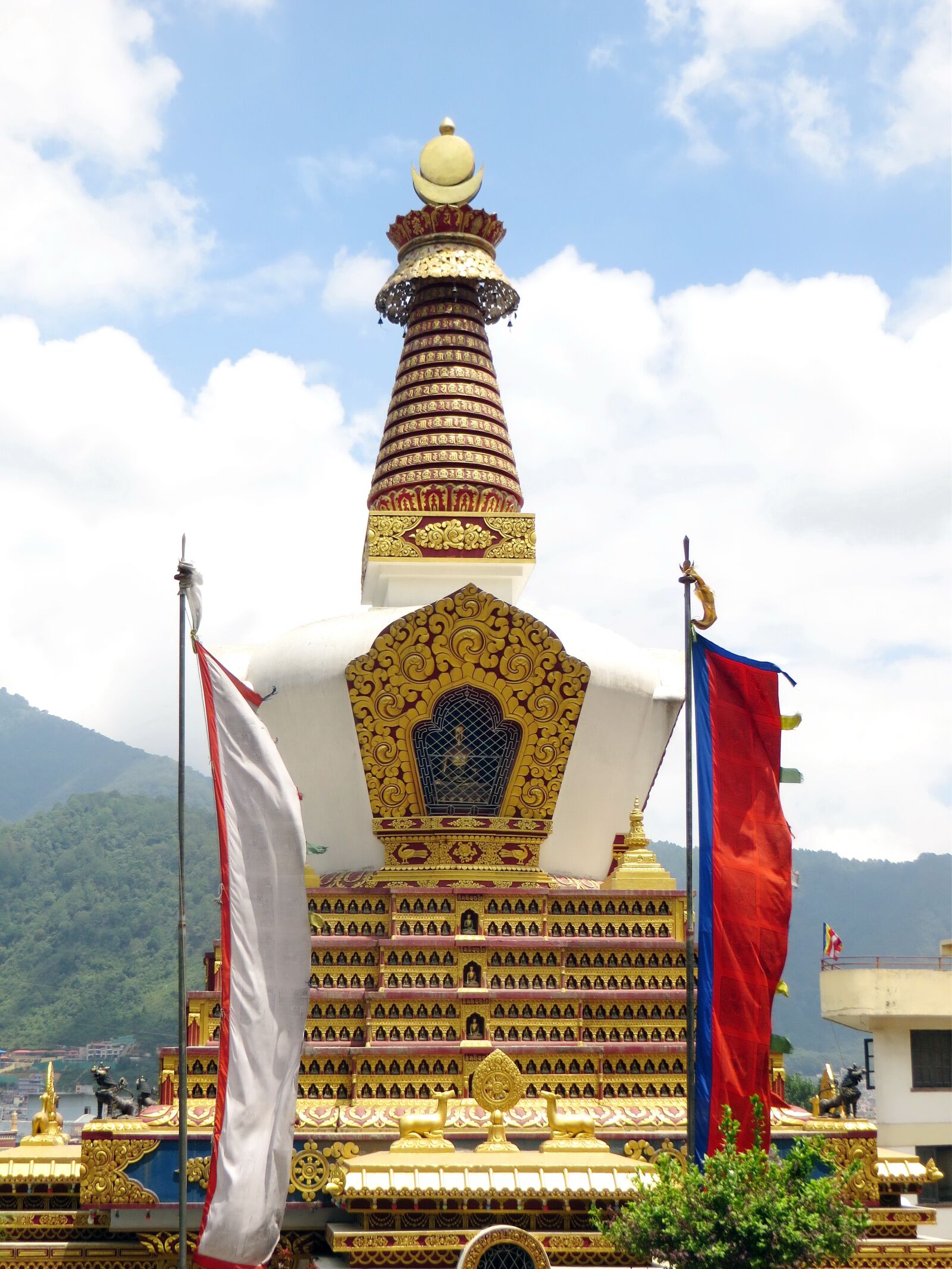 Canon PowerShot SX270 HS sample photo. Nepal, kathmandu, stupa photography