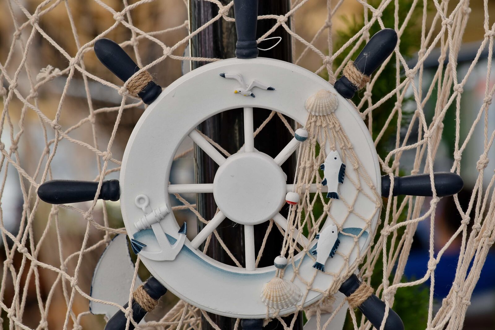 Nikon D5500 sample photo. Handmade, ship, rope, equipment photography