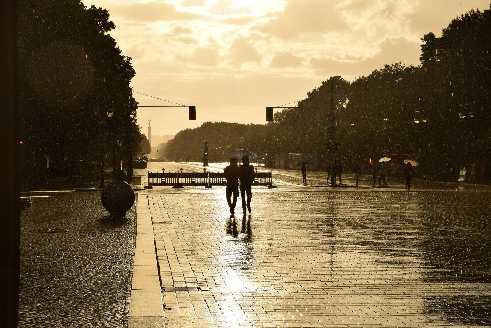 Nikon D5300 sample photo. Berlin, rain, sky photography