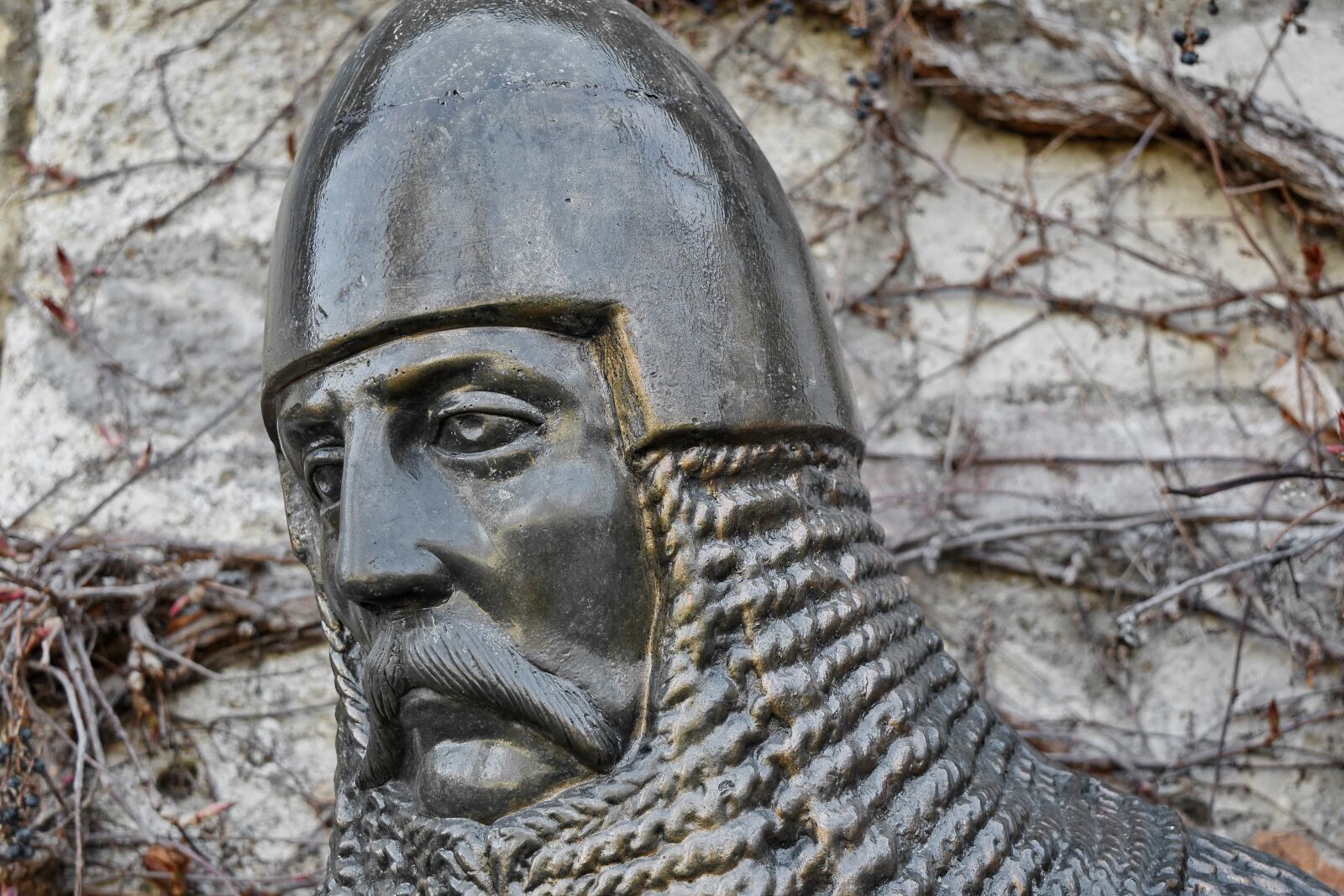 Nikon D5500 sample photo. Armor, medieval, sculpture, statue photography