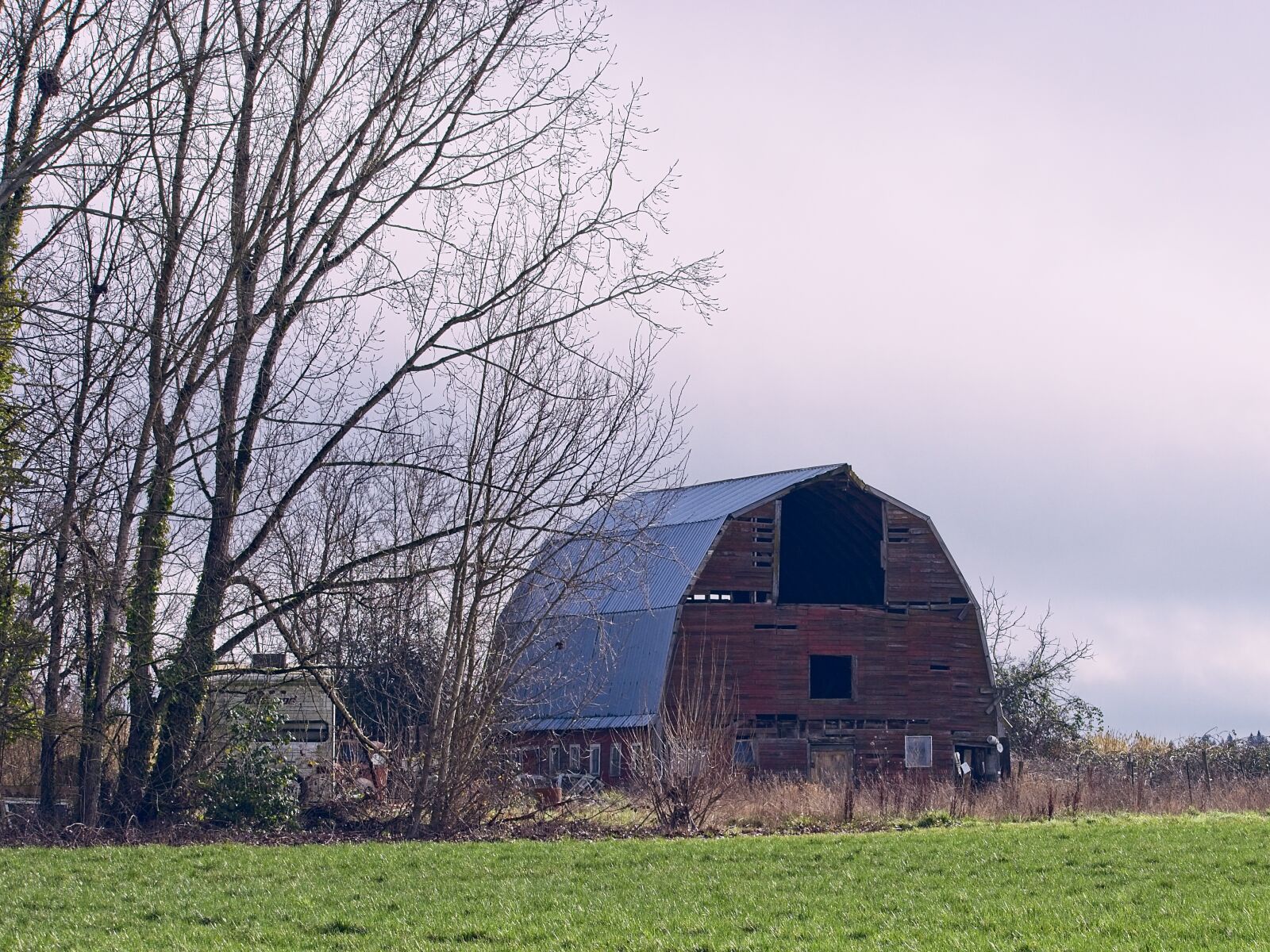 Olympus OM-D E-M1 sample photo. Barn, sky, country photography