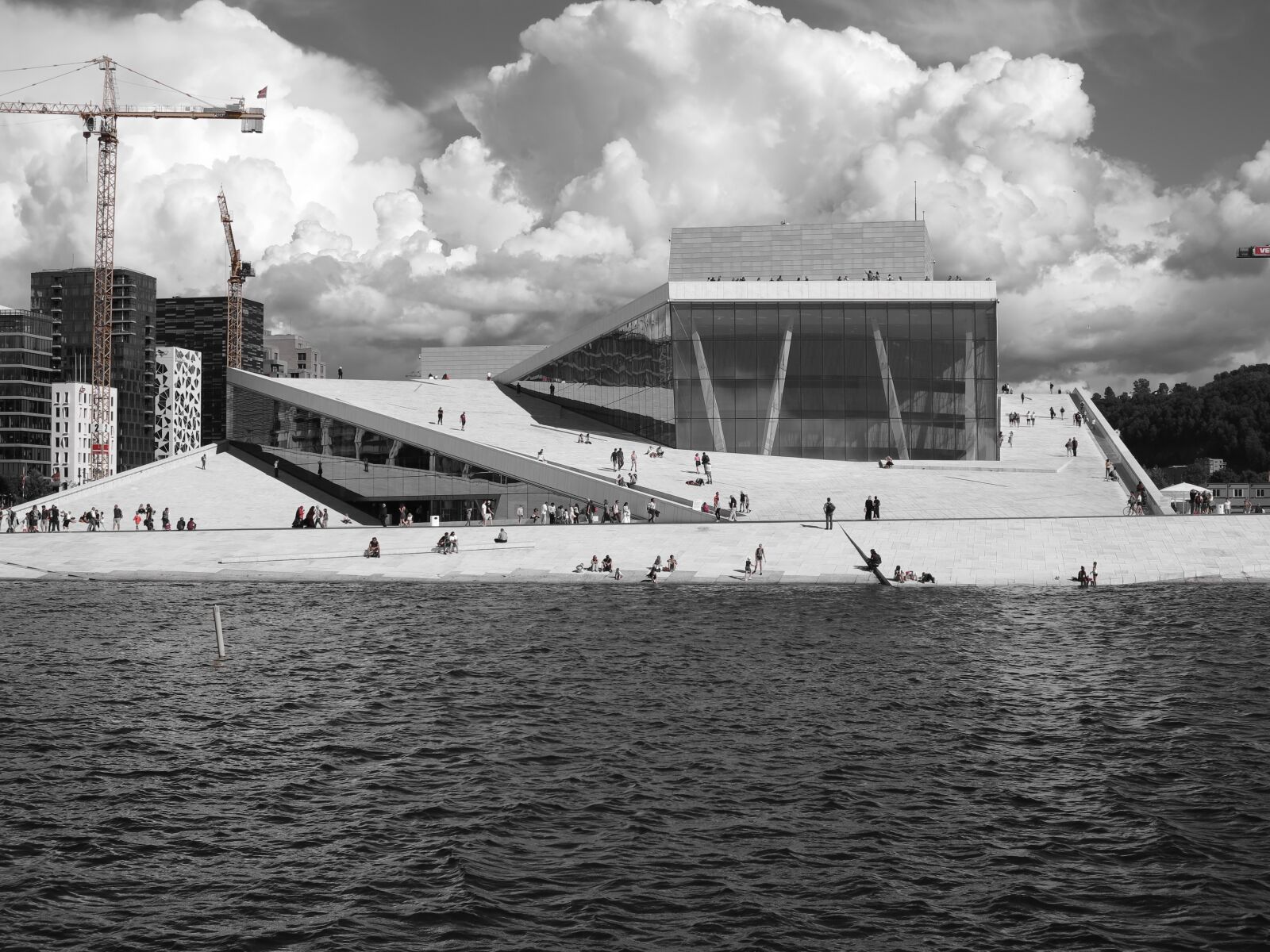Canon PowerShot G1 X sample photo. Oslo, opera, city photography