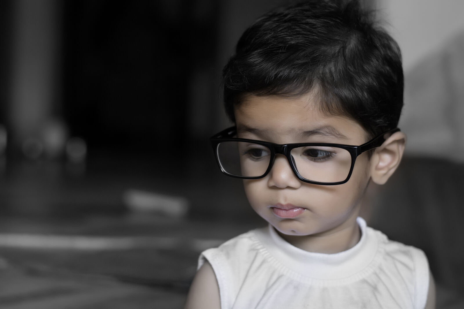 Nikon D7100 + Nikon AF-S Nikkor 50mm F1.8G sample photo. Eyewear, glasses, child, girl photography