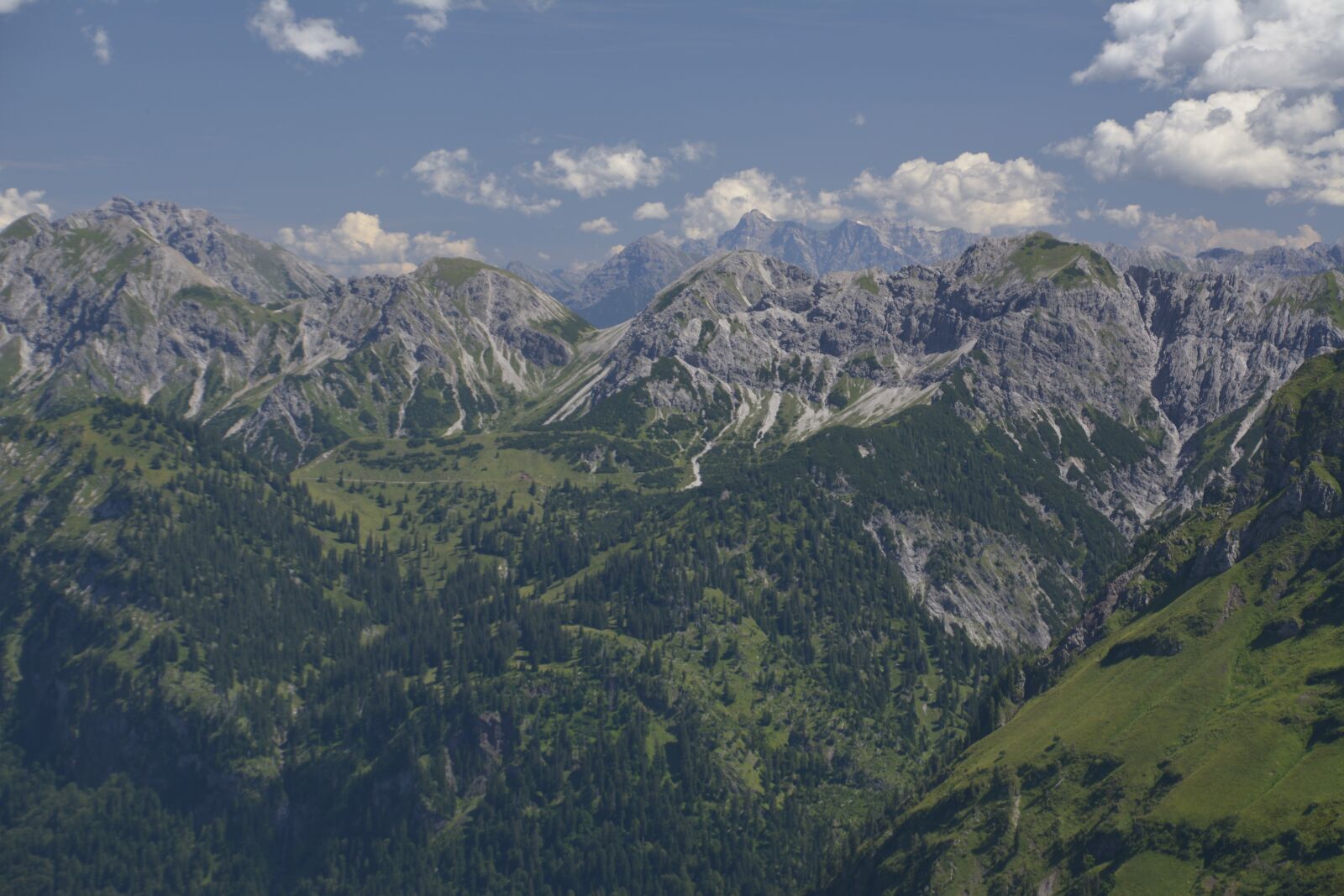 Nikon D7100 sample photo. Alpine, foghorn, mountains photography