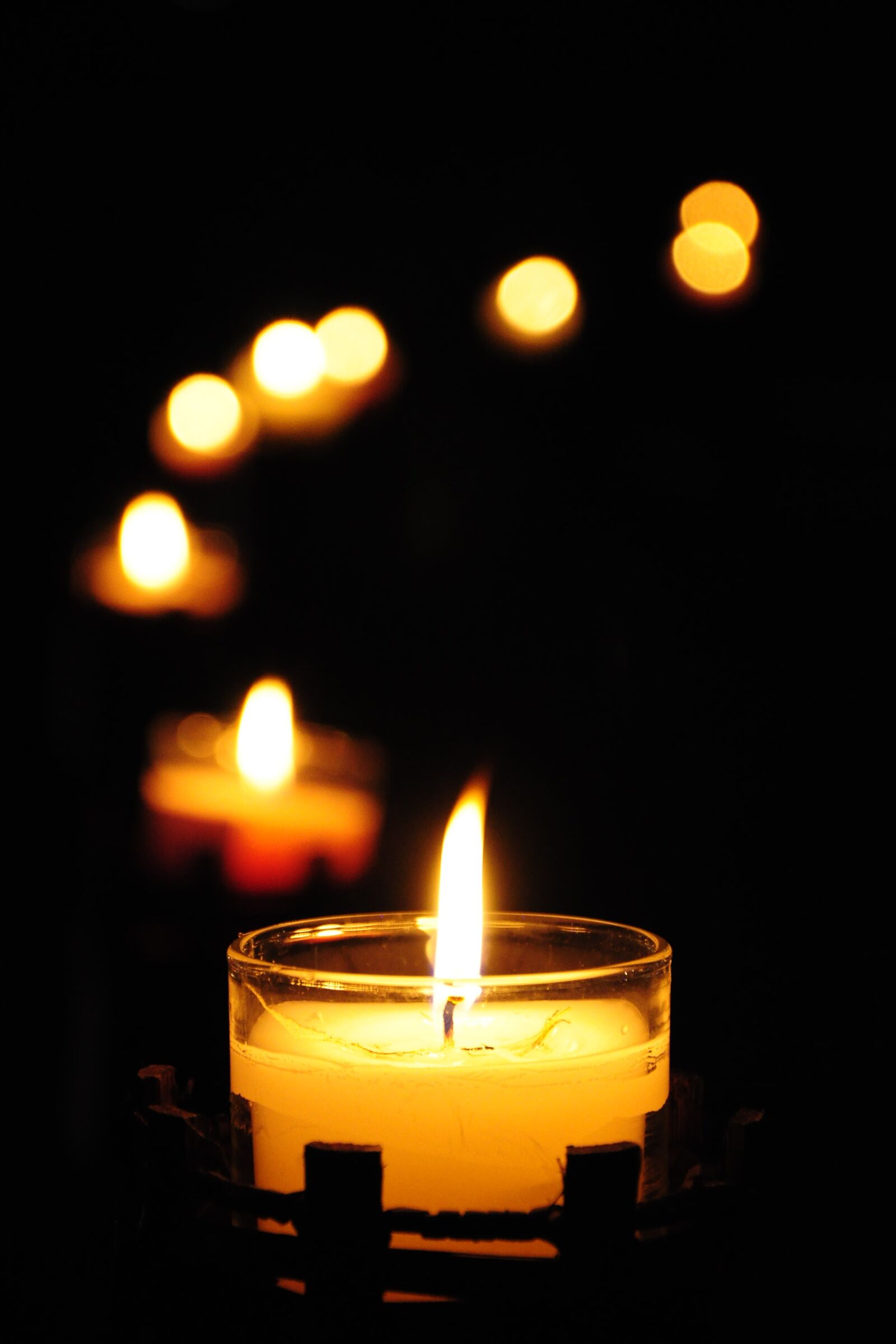 Nikon D90 sample photo. Bokeh, night, dark photography