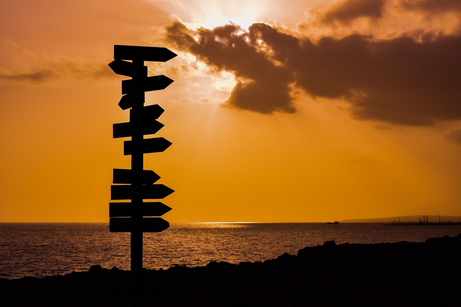 Nikon D3300 sample photo. Signs, sunset, sky photography