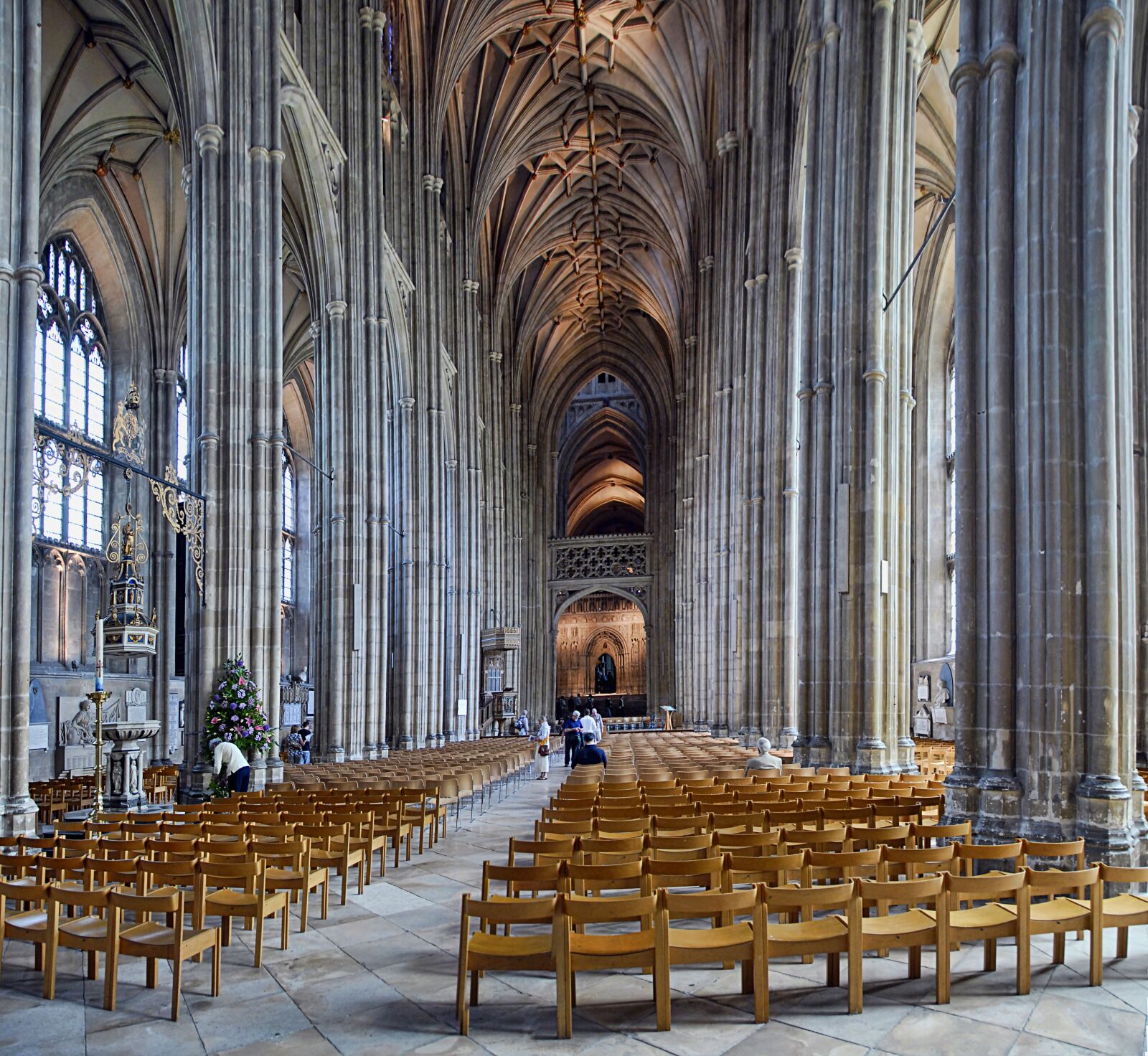 Nikon D200 sample photo. Canterbury, cathedral, church photography