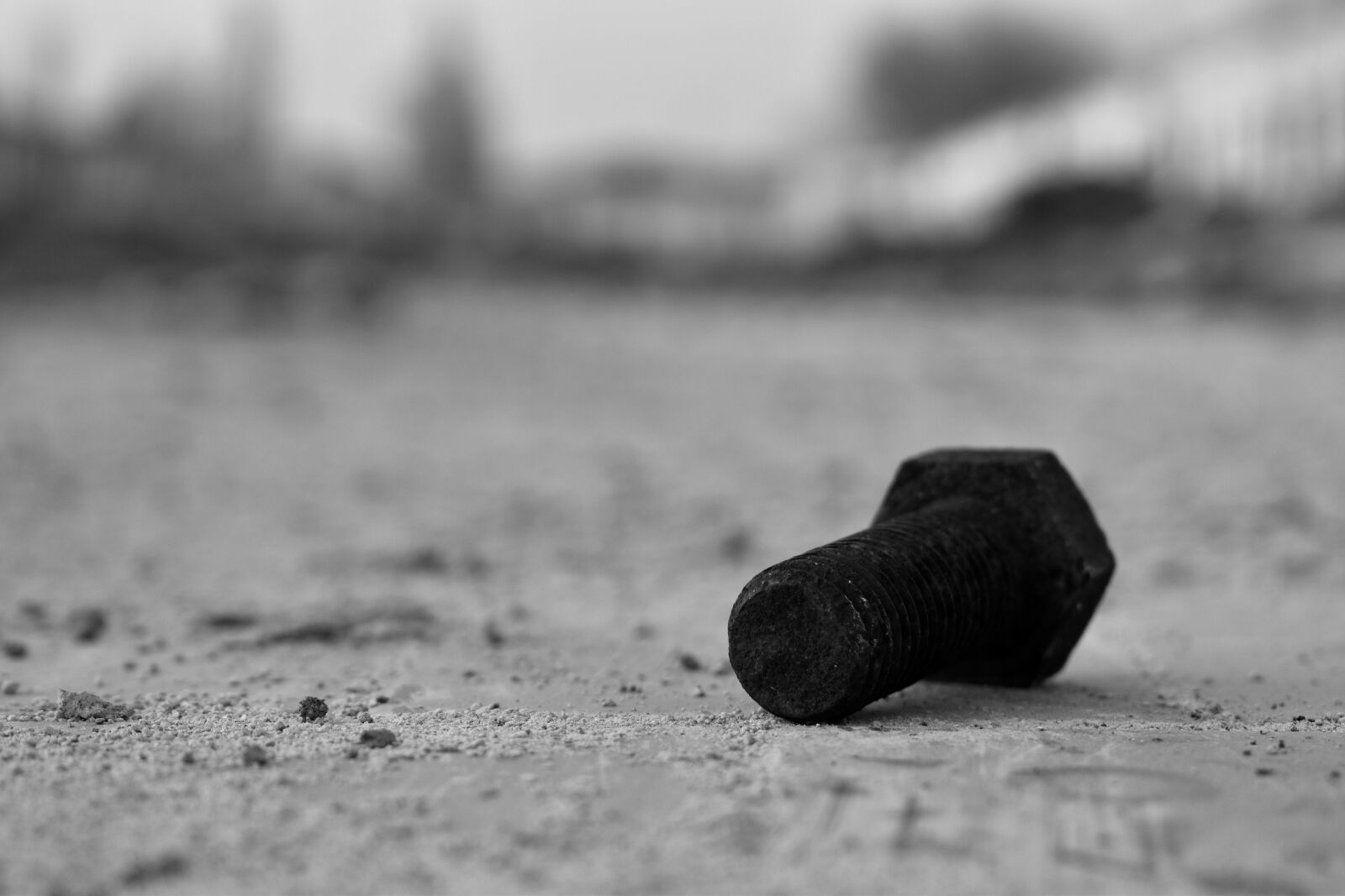 Nikon D3500 sample photo. Screw, rust, dust photography