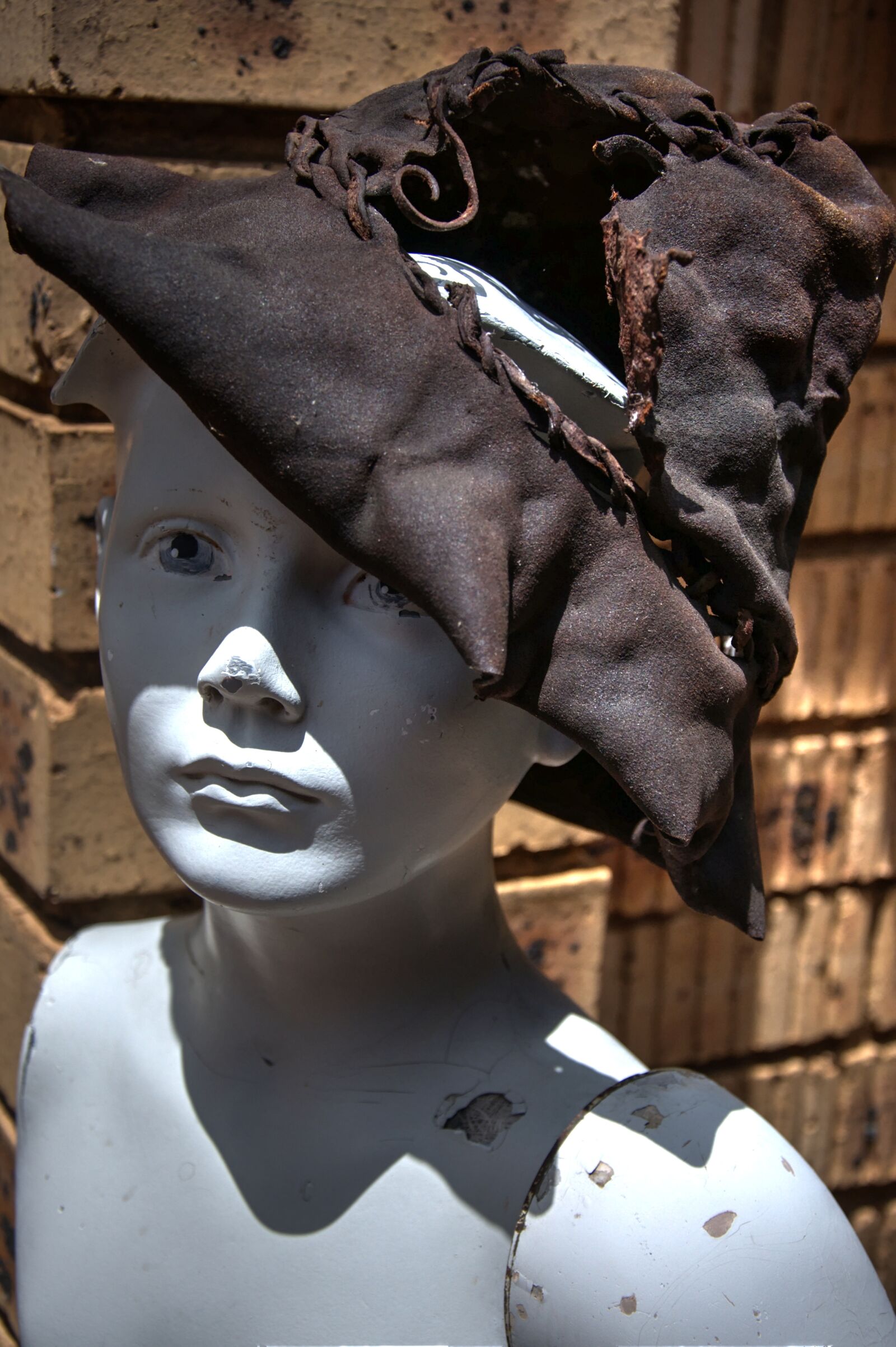 Nikon D90 sample photo. Sculpture, creative, concrete photography