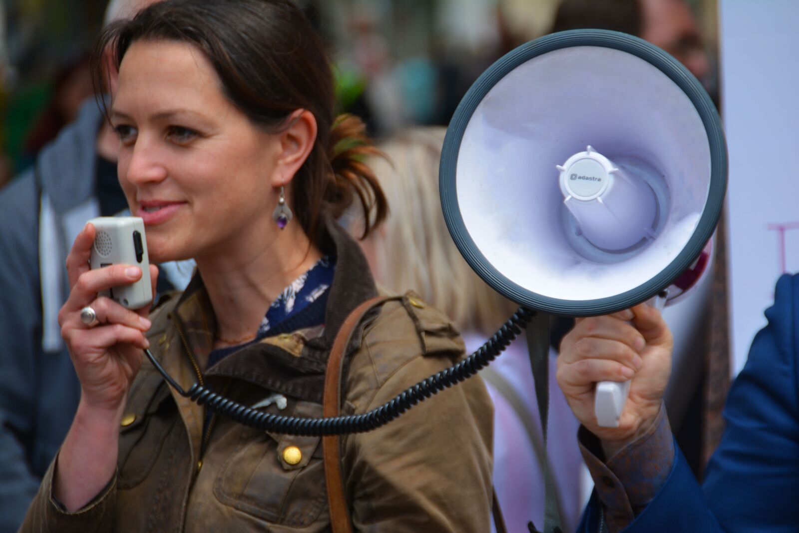 Nikon D5200 sample photo. Megaphone, loud speaker, speaker photography