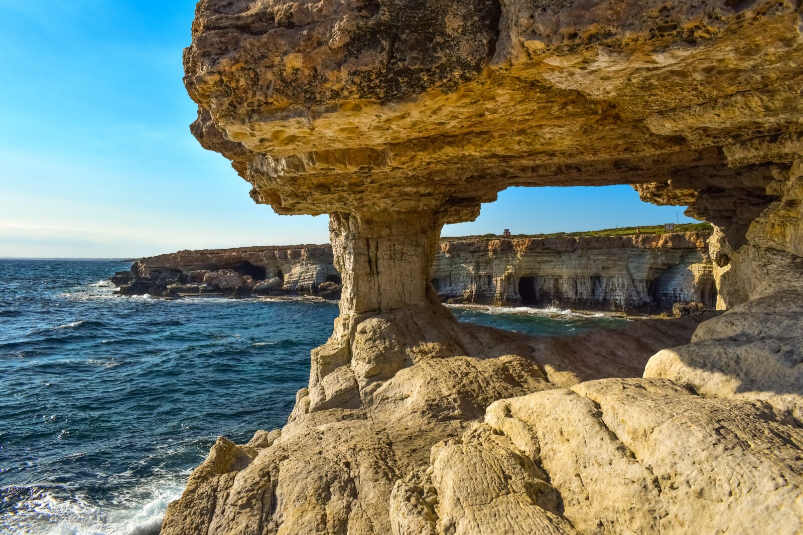 Nikon D3300 sample photo. Sea caves, nature, geological photography