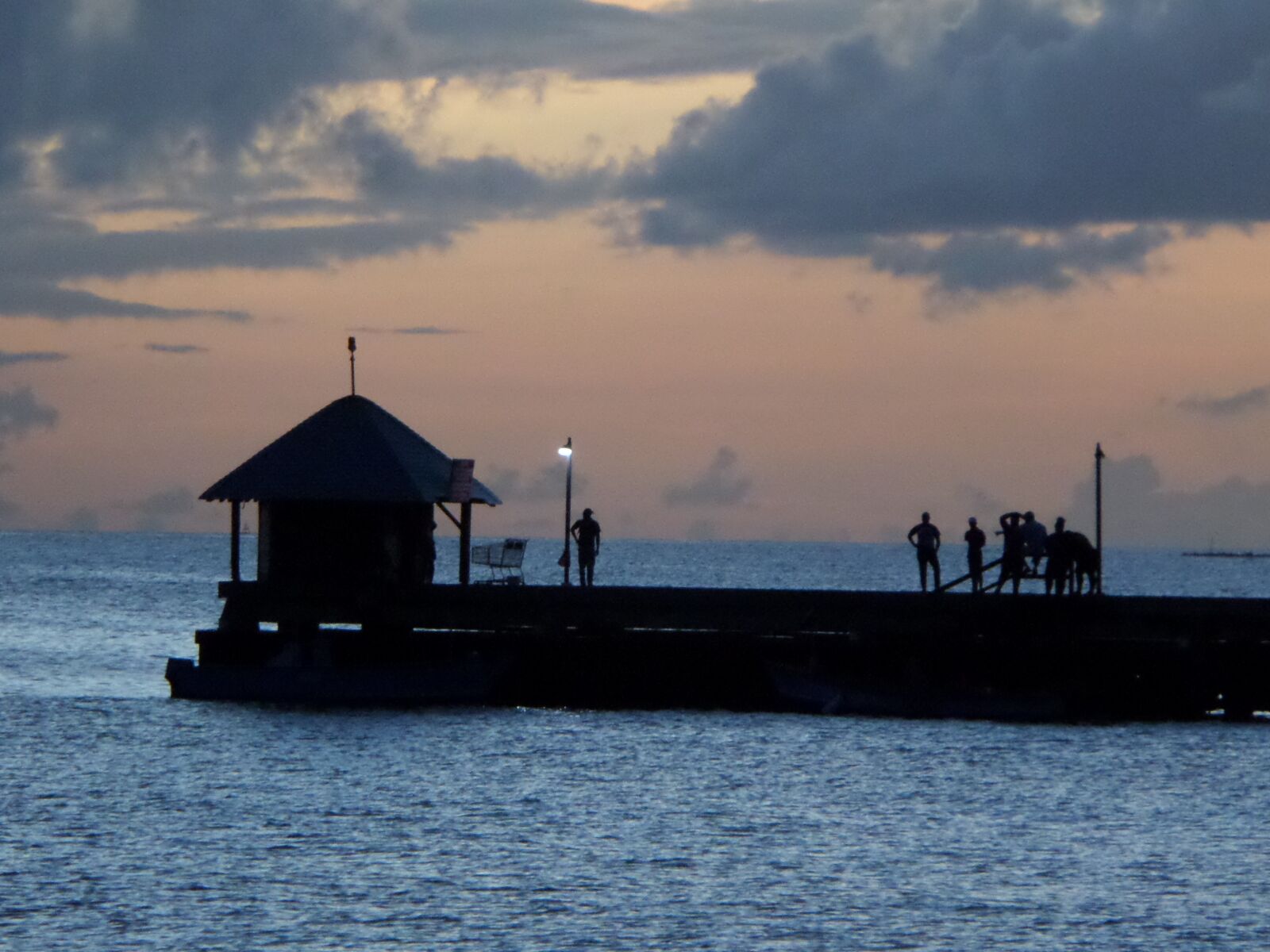 Samsung WB30F/WB31F/WB32F sample photo. Sunset, pier, water photography