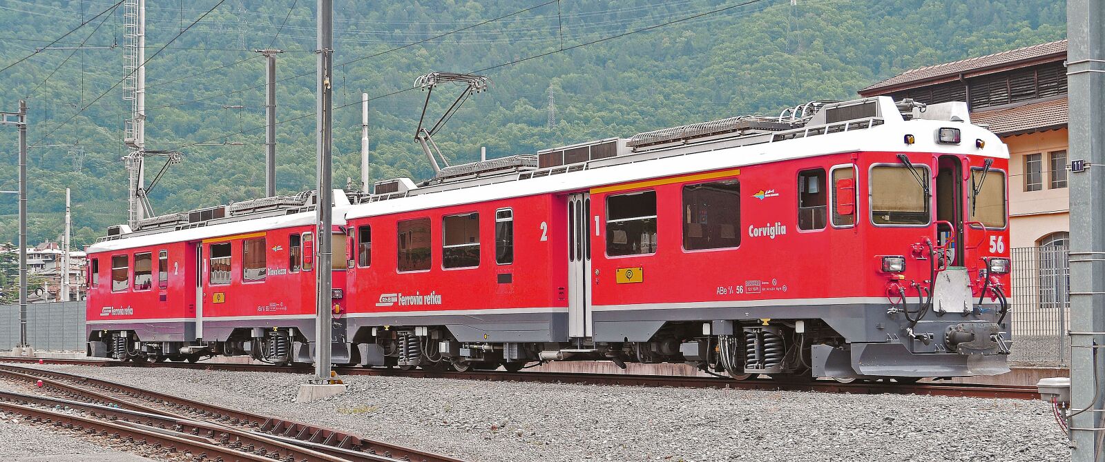 Panasonic Lumix DMC-GH3 sample photo. Bernina railway, rhaetian railways photography
