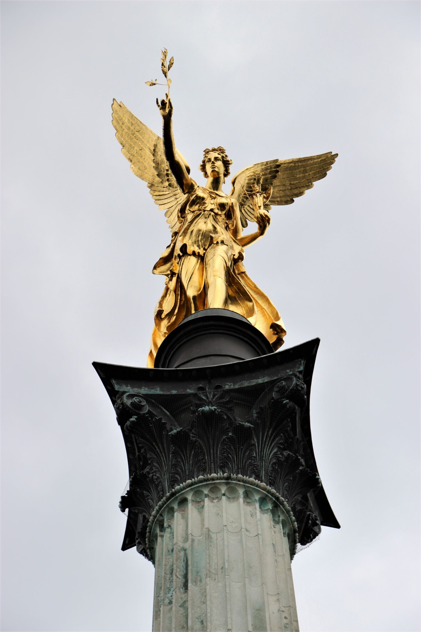 Canon EF-S 18-135mm F3.5-5.6 IS STM sample photo. Munich, angel of peace photography