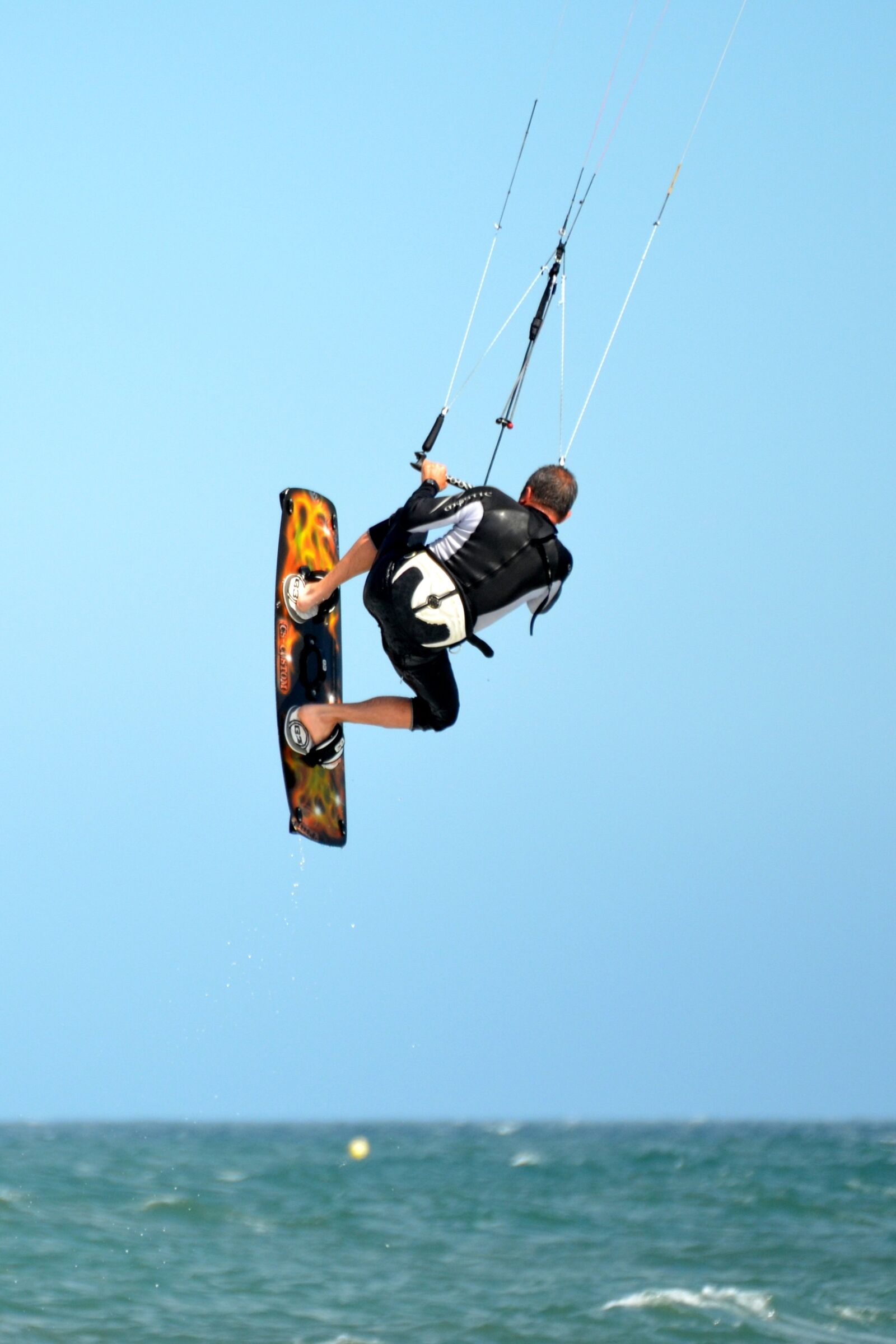 Nikon D5100 sample photo. Sport, surfer, kite surfing photography