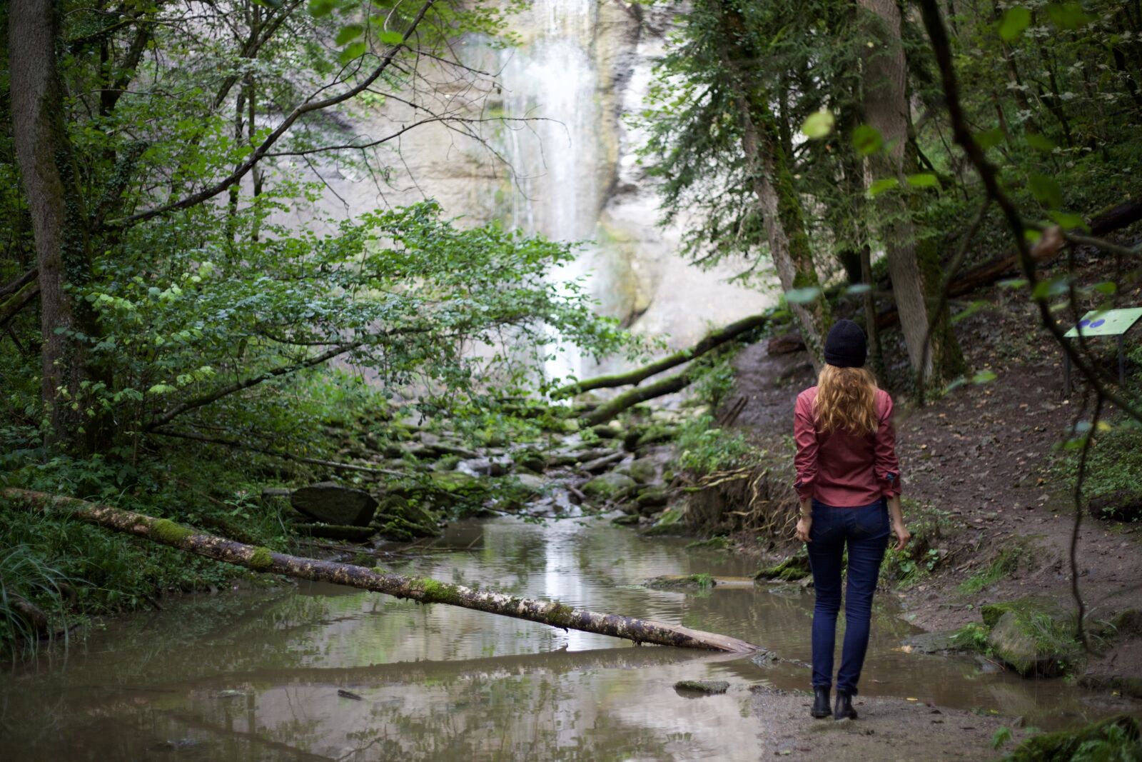 Canon EOS 5D Mark II sample photo. Hiking, waterfall, wanderin photography