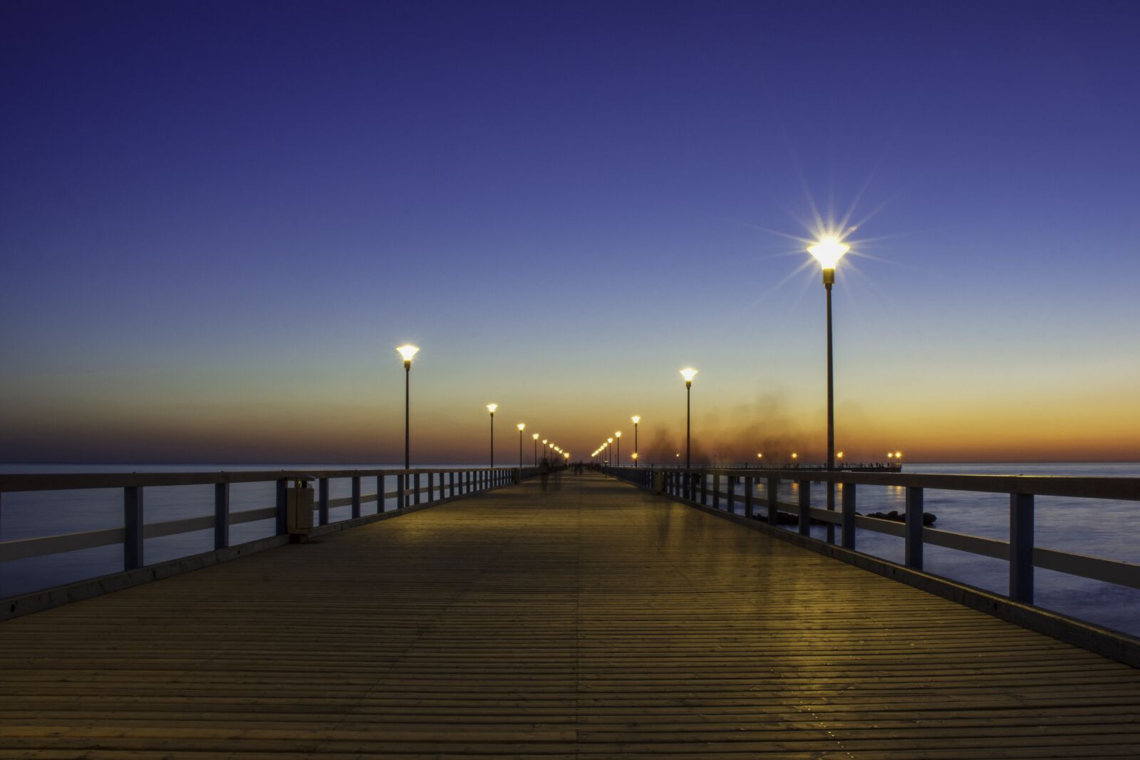 Nikon D7200 sample photo. Bridge, sunset, sea photography