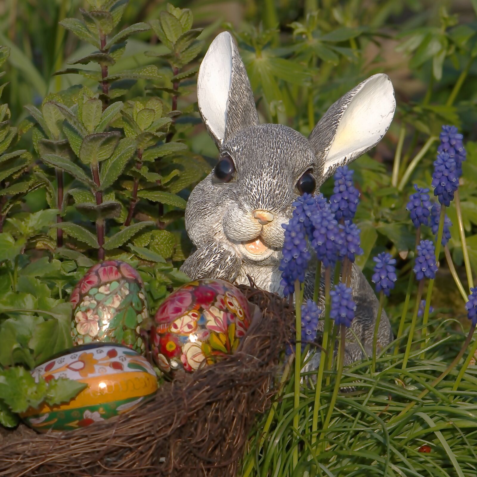 Nikon D5600 sample photo. Easter, easter bunny, figure photography