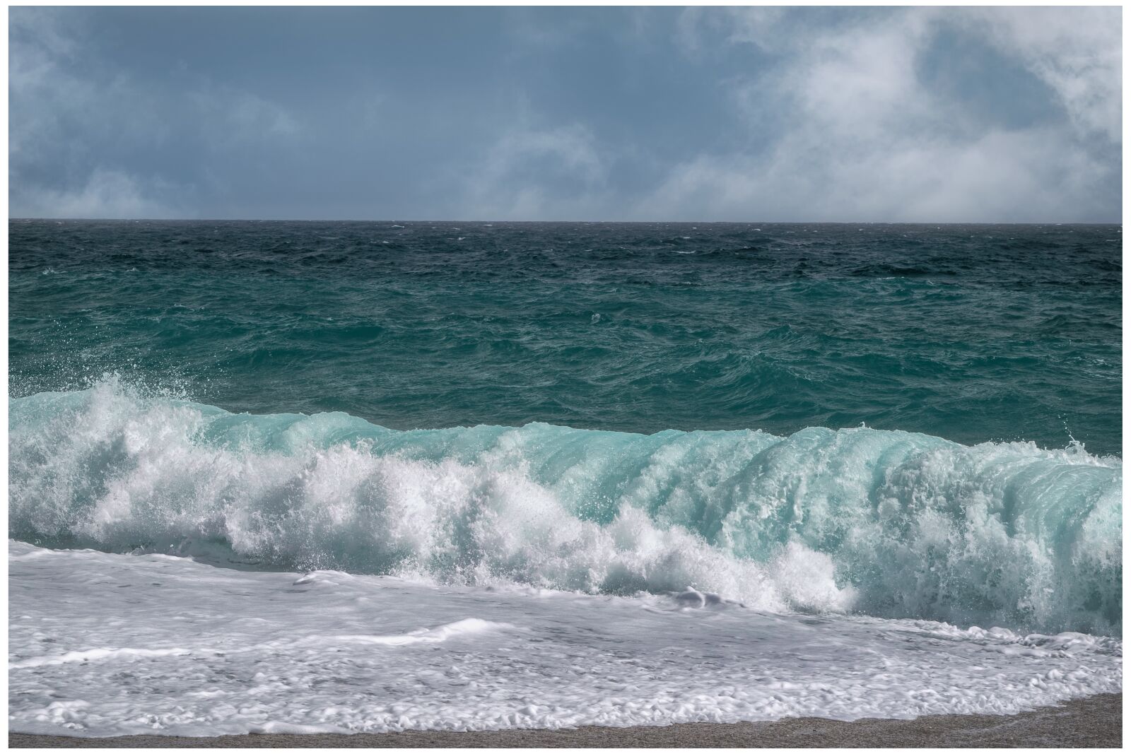 Nikon D3300 sample photo. Sea, wave, sky photography