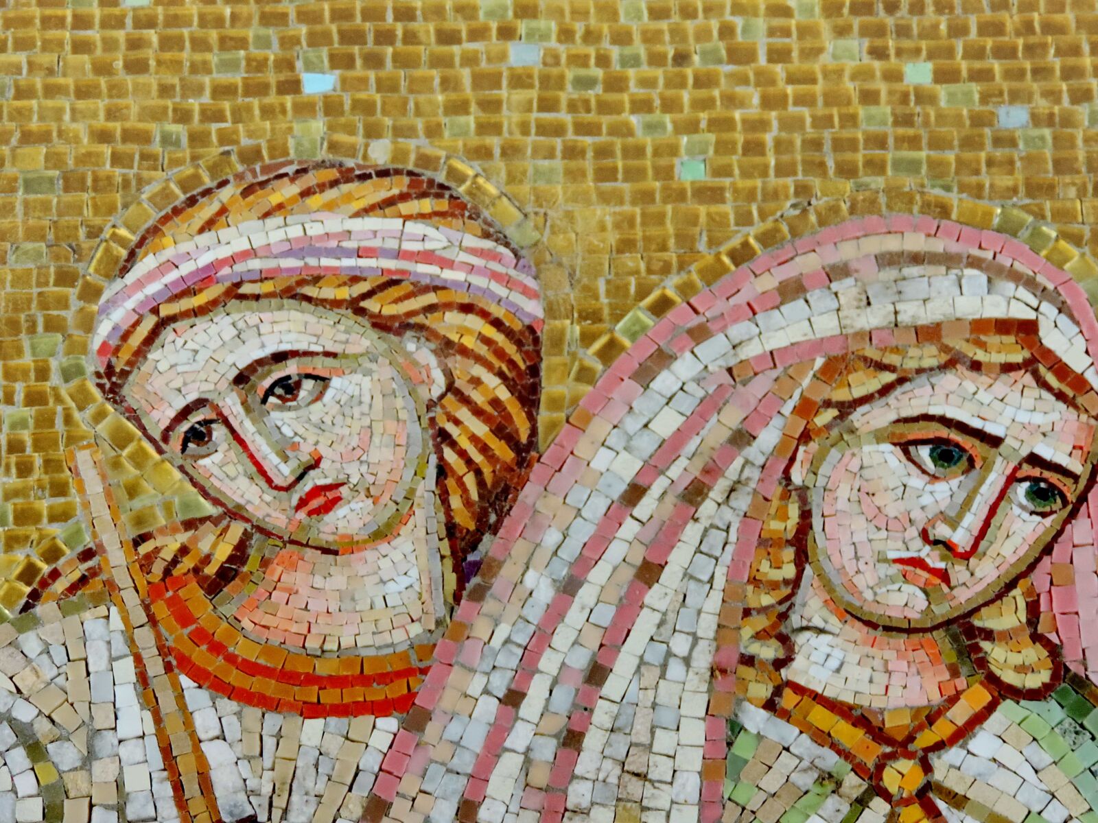 Nikon Coolpix P520 sample photo. Medieval, mosaic, portrait, women photography