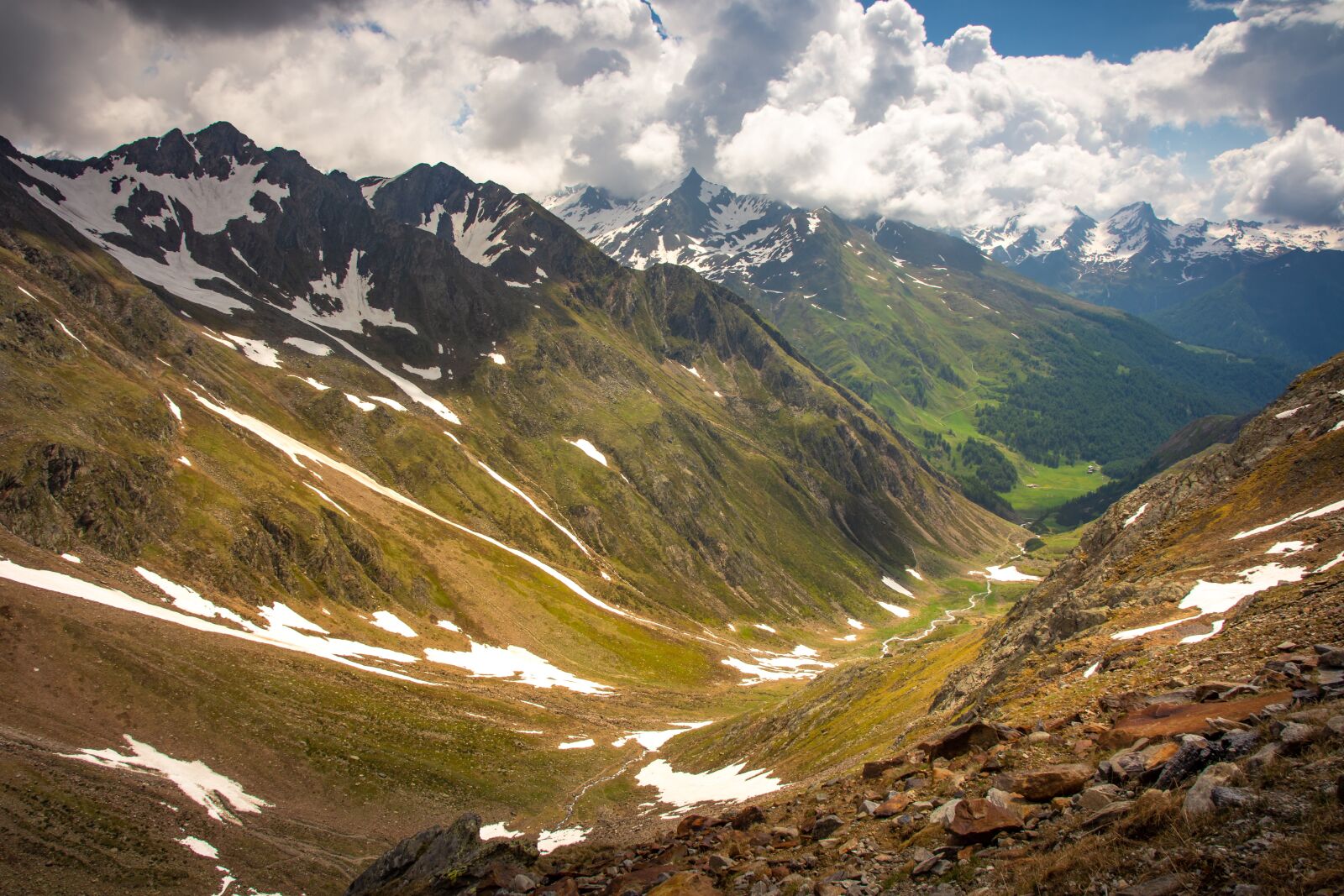 Nikon D7200 sample photo. Alpine, mountains, valley photography