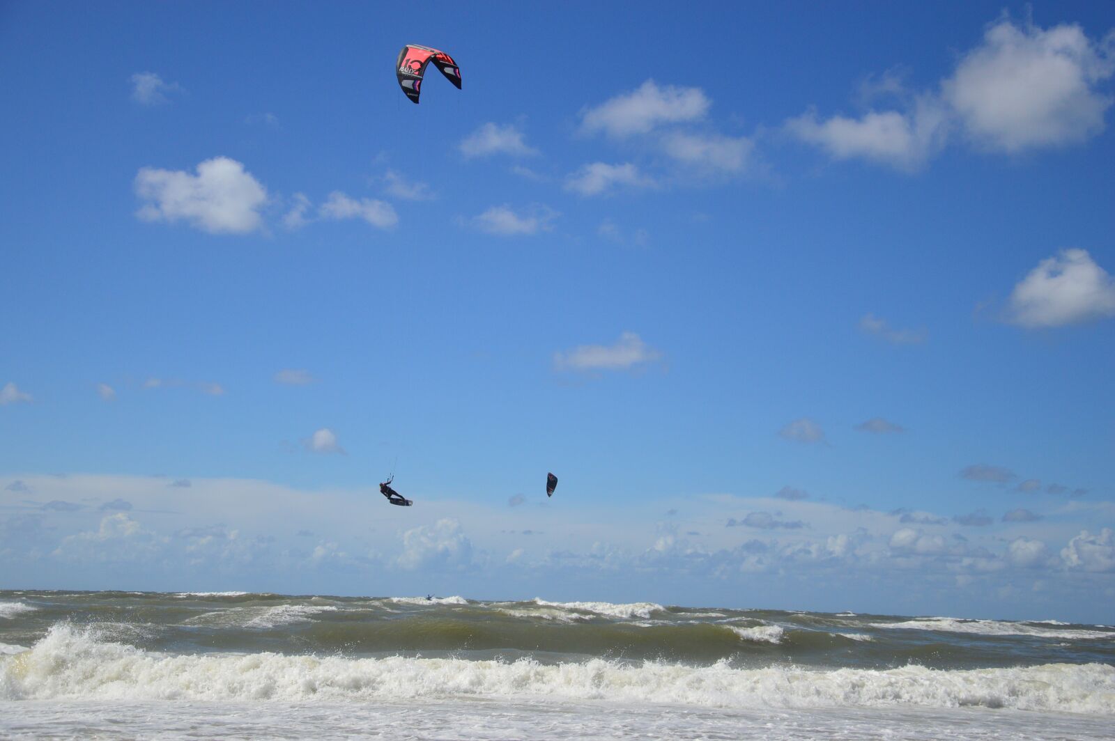 Nikon D3200 sample photo. Beach, kite surfing, kitesurfer photography