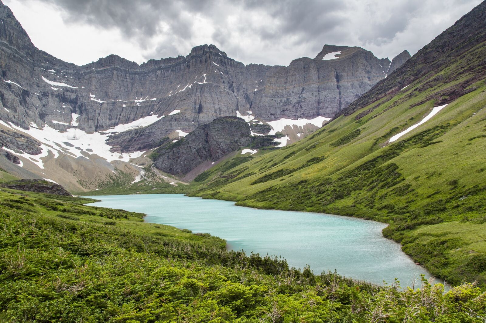 Canon EF 24-105mm F4L IS USM sample photo. Cracker lake, mountains, wilderness photography