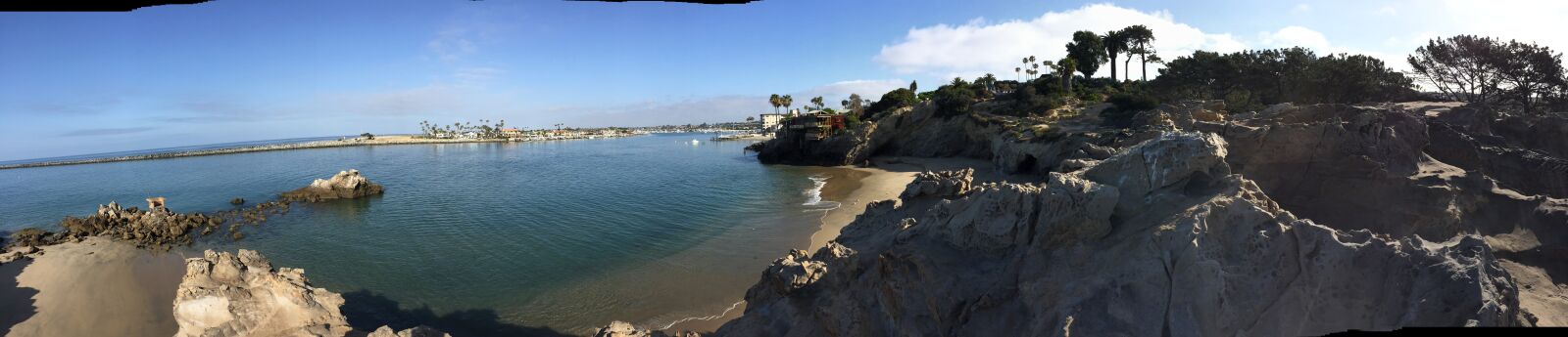 iPhone 6 back camera 4.15mm f/2.2 sample photo. Beach, harbor, california photography