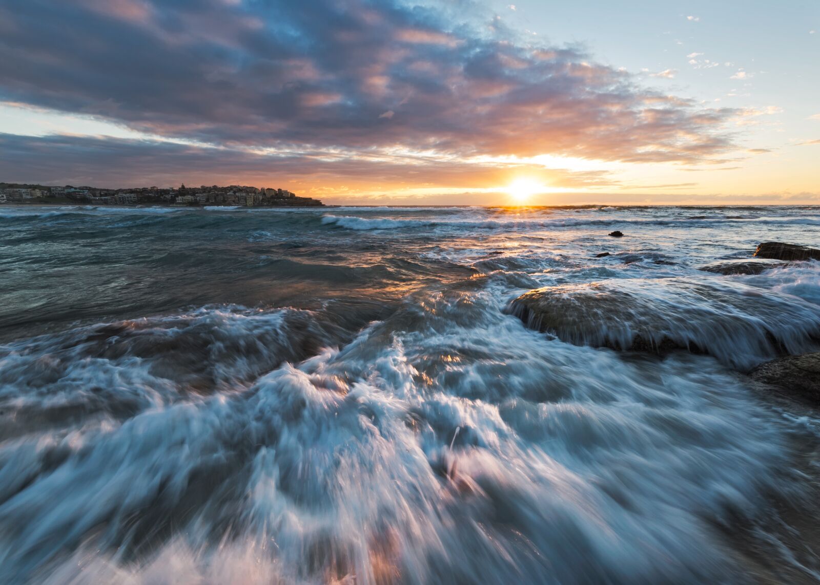 Nikon D750 sample photo. Sunrise, sun, beach photography