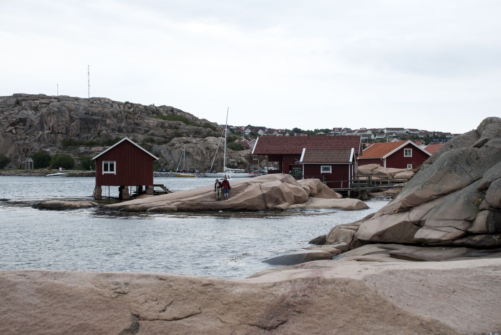 Nikon D80 sample photo. Hunnebostrand, sweden, sea photography