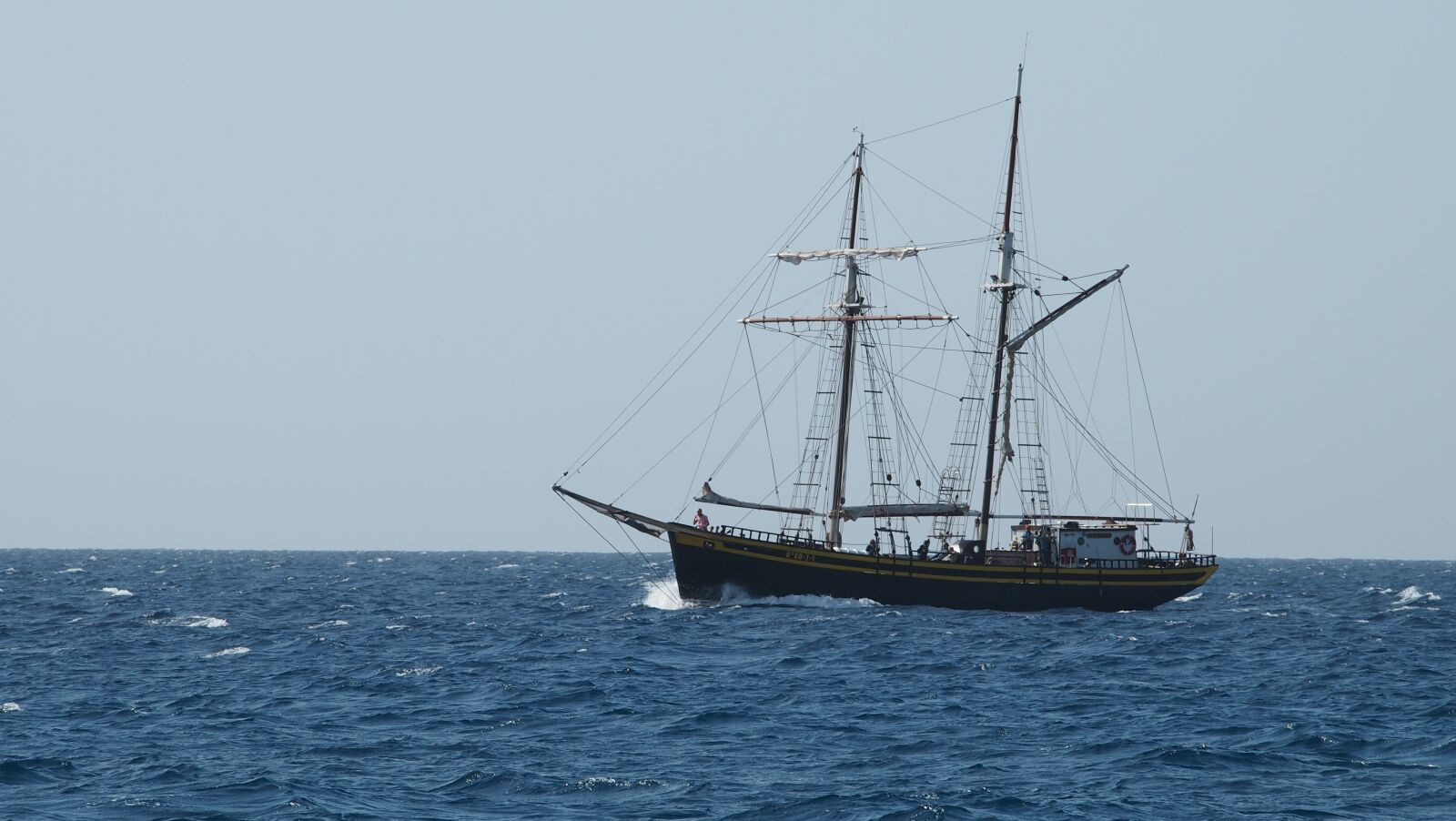 Olympus PEN E-PL3 sample photo. Sailboat, sailing ship, sea photography